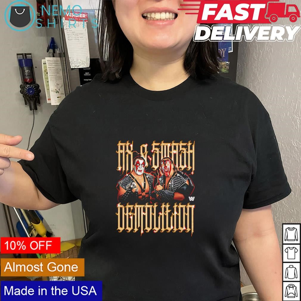Demolition Ax and Smash WWE graphic shirt