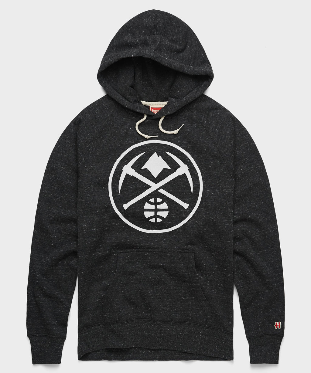 Denver Nuggets Blacktop Logo Hoodie