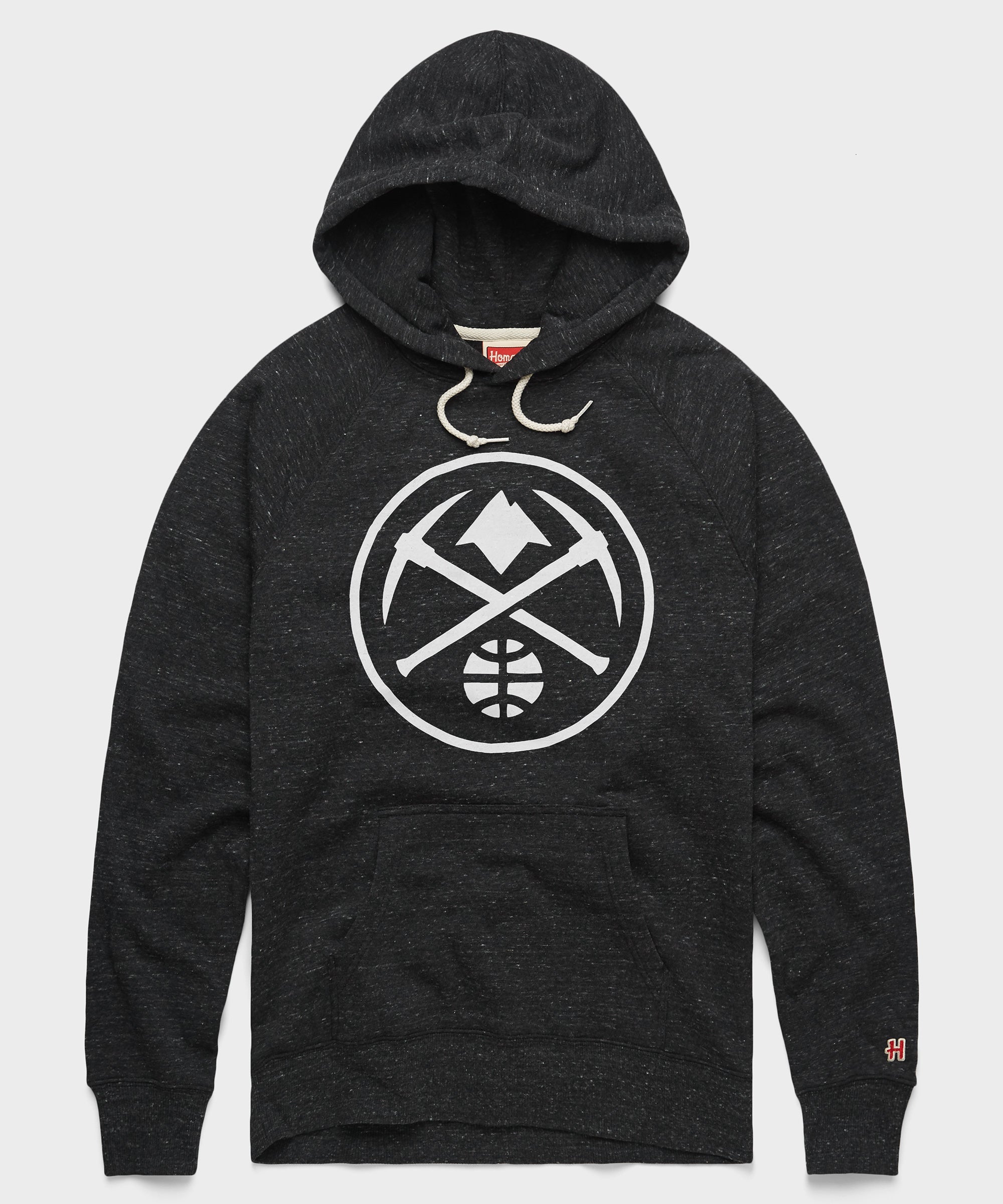 Denver Nuggets Blacktop Logo Hoodie