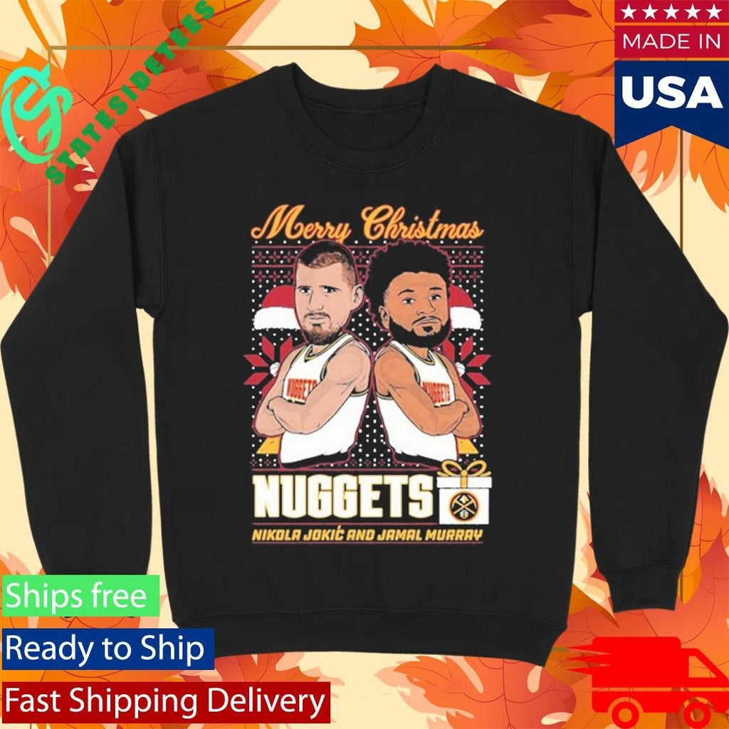Denver Nuggets Christmas Jokić & Murray Shirt