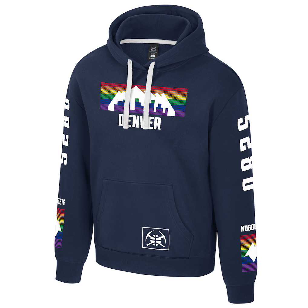 Denver Nuggets City Edition Hoodie 2025/26 – Unisex Stadium Essentials City Star Pullover