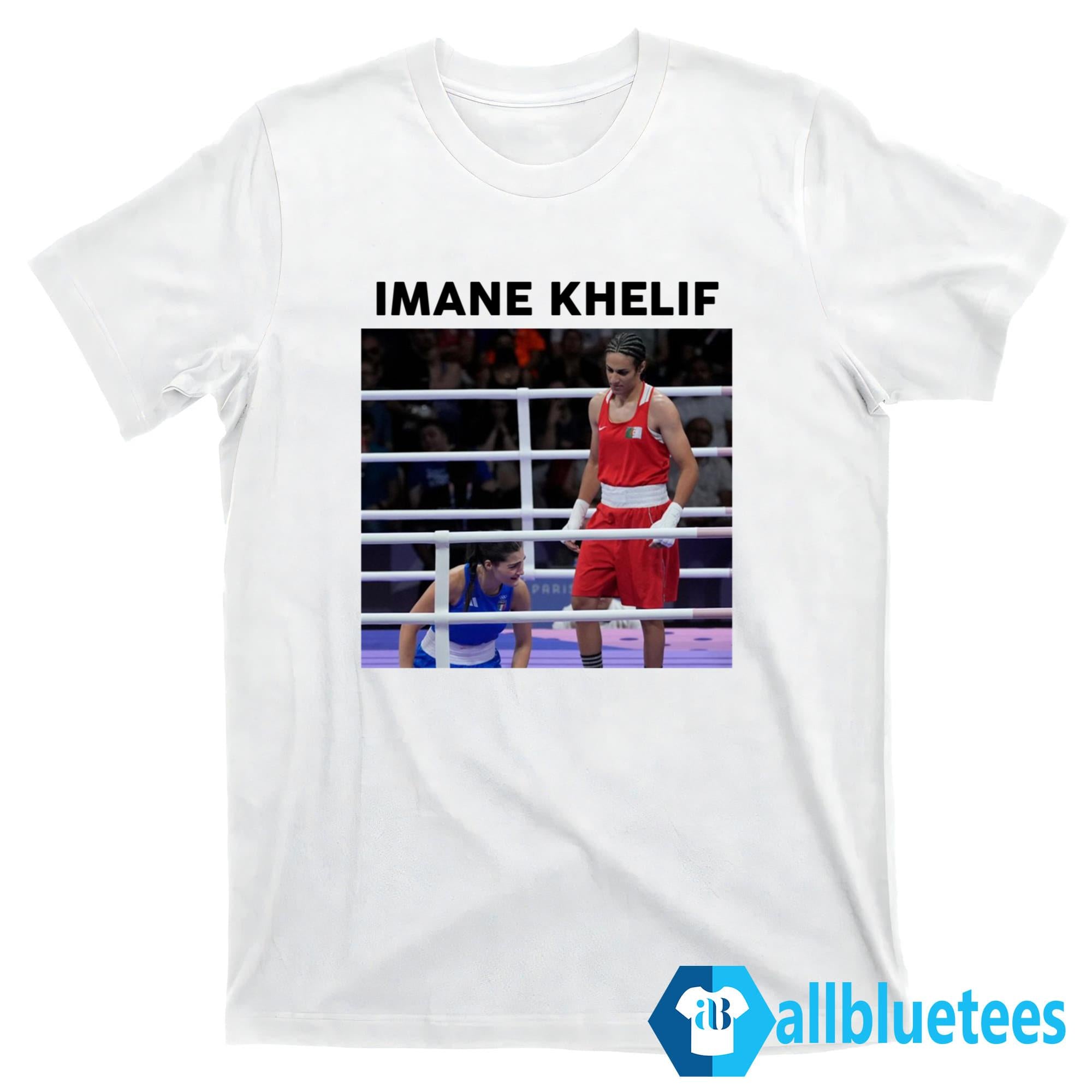 Derek Brunson Imane Khelif Shirt