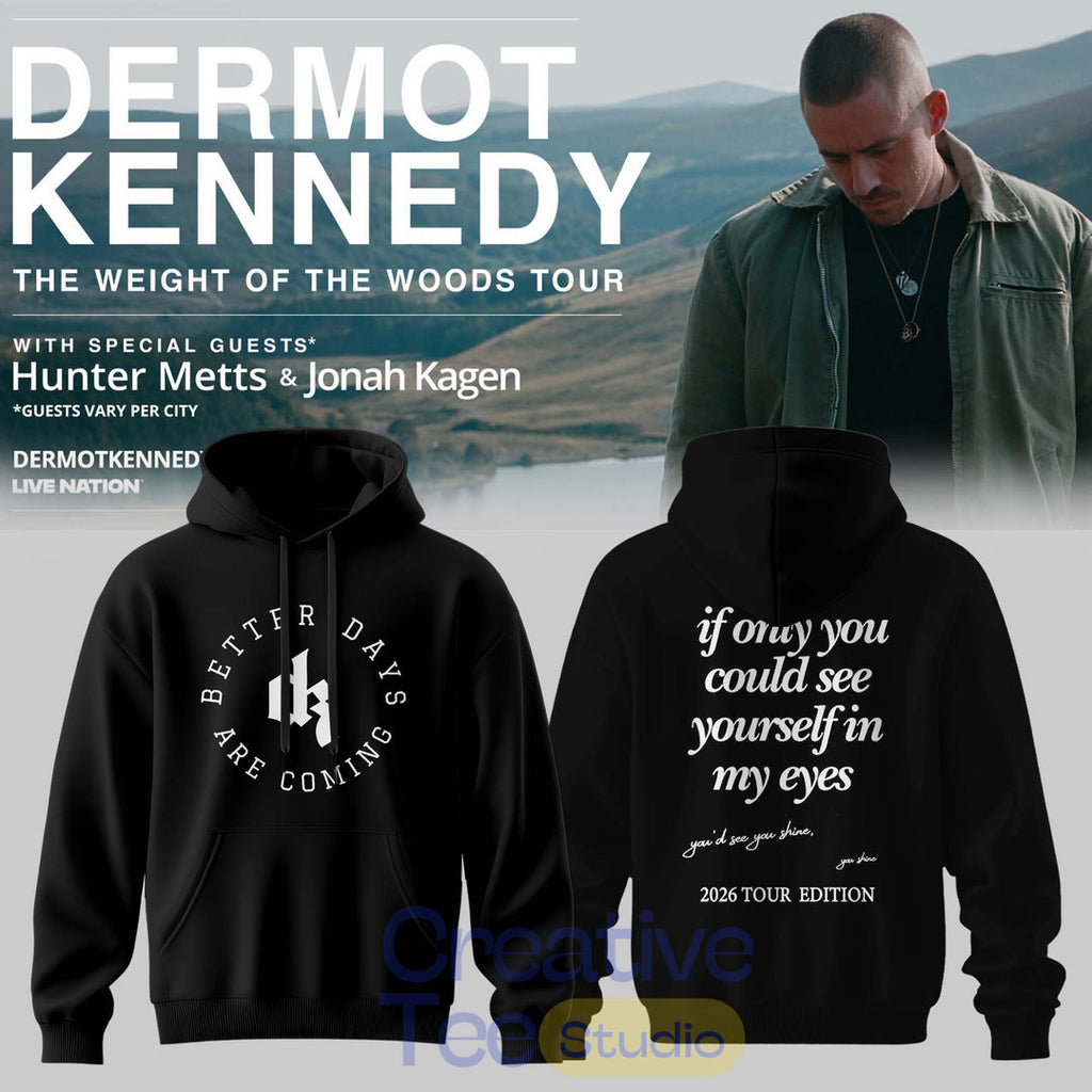 Dermot Kennedy – The Weight of the Woods Tour 2026 Hoodie