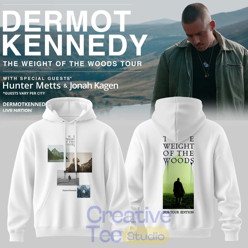 Dermot Kennedy – The Weight of the Woods Tour 2026 Hoodie