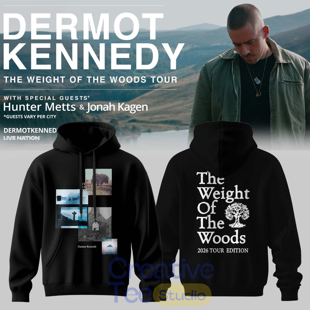 Dermot Kennedy – The Weight of the Woods Tour 2026 Hoodie
