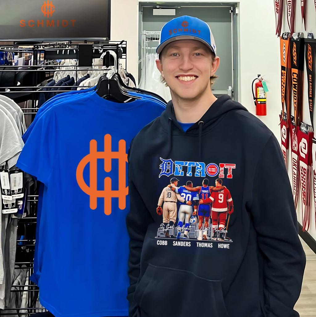 Detroit Cobb Sanders Thomas Howe skyline signature shirt
