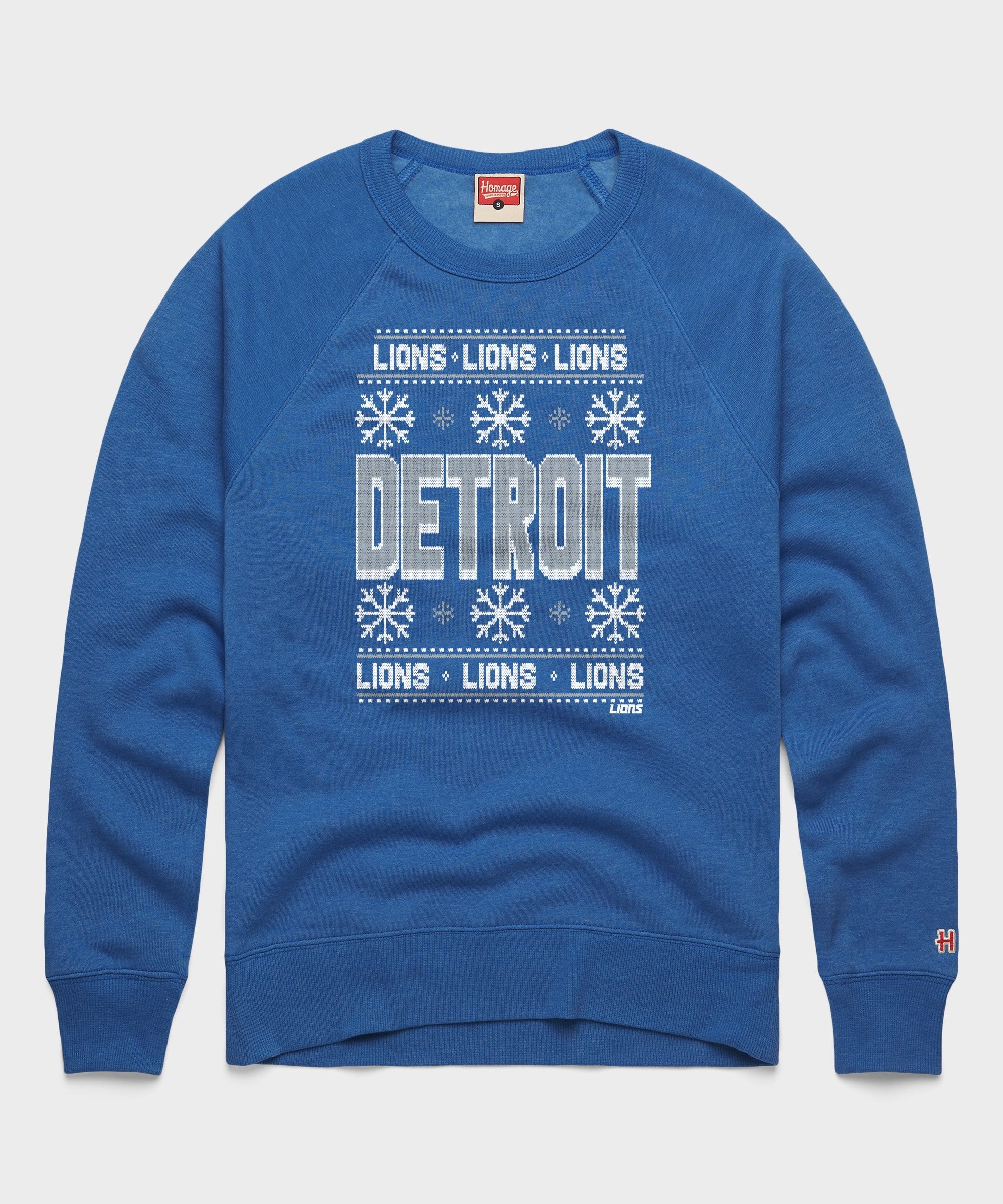 Detroit Lions Holiday Crewneck