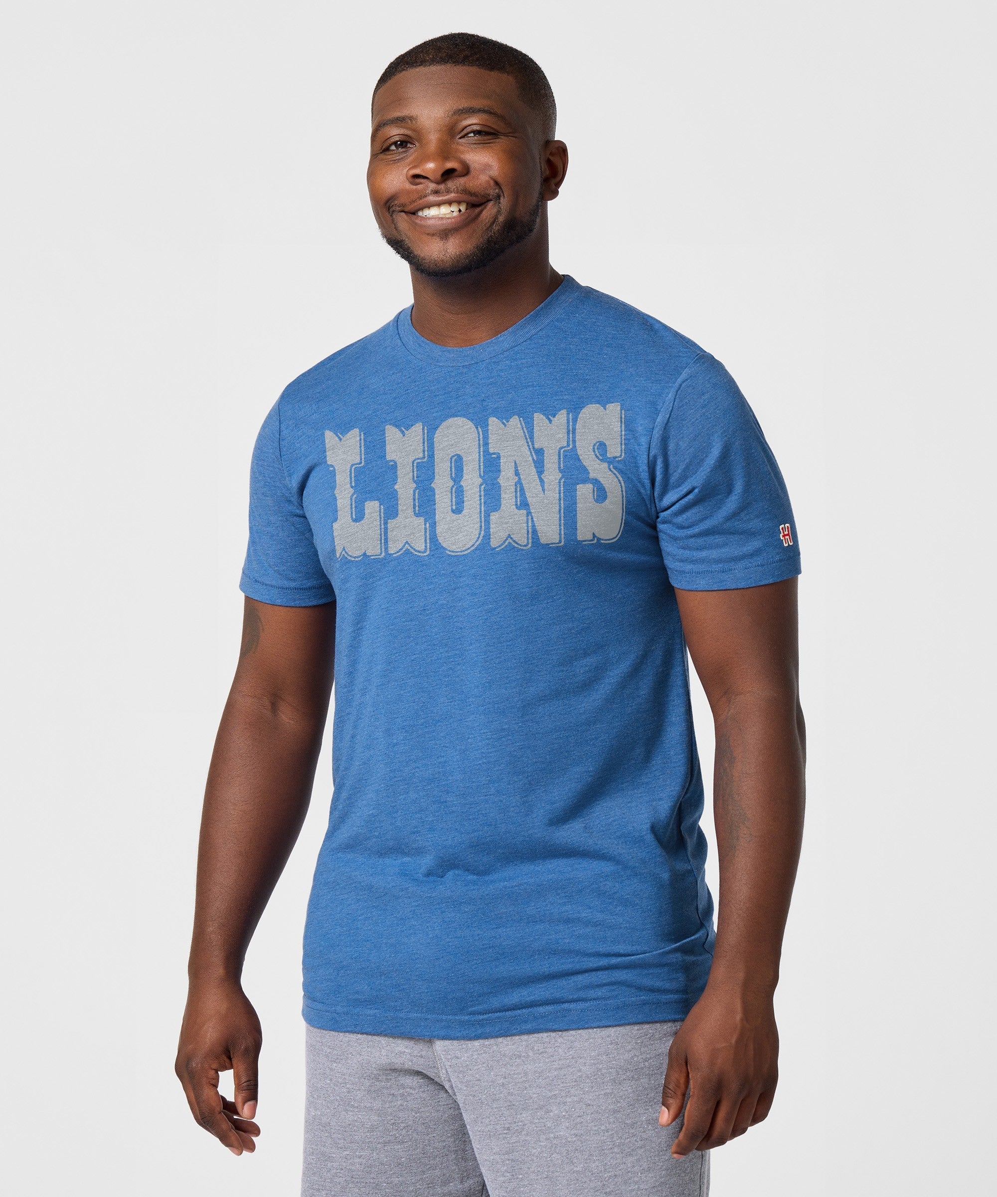 Detroit Lions Wordmark '70 T-Shirt