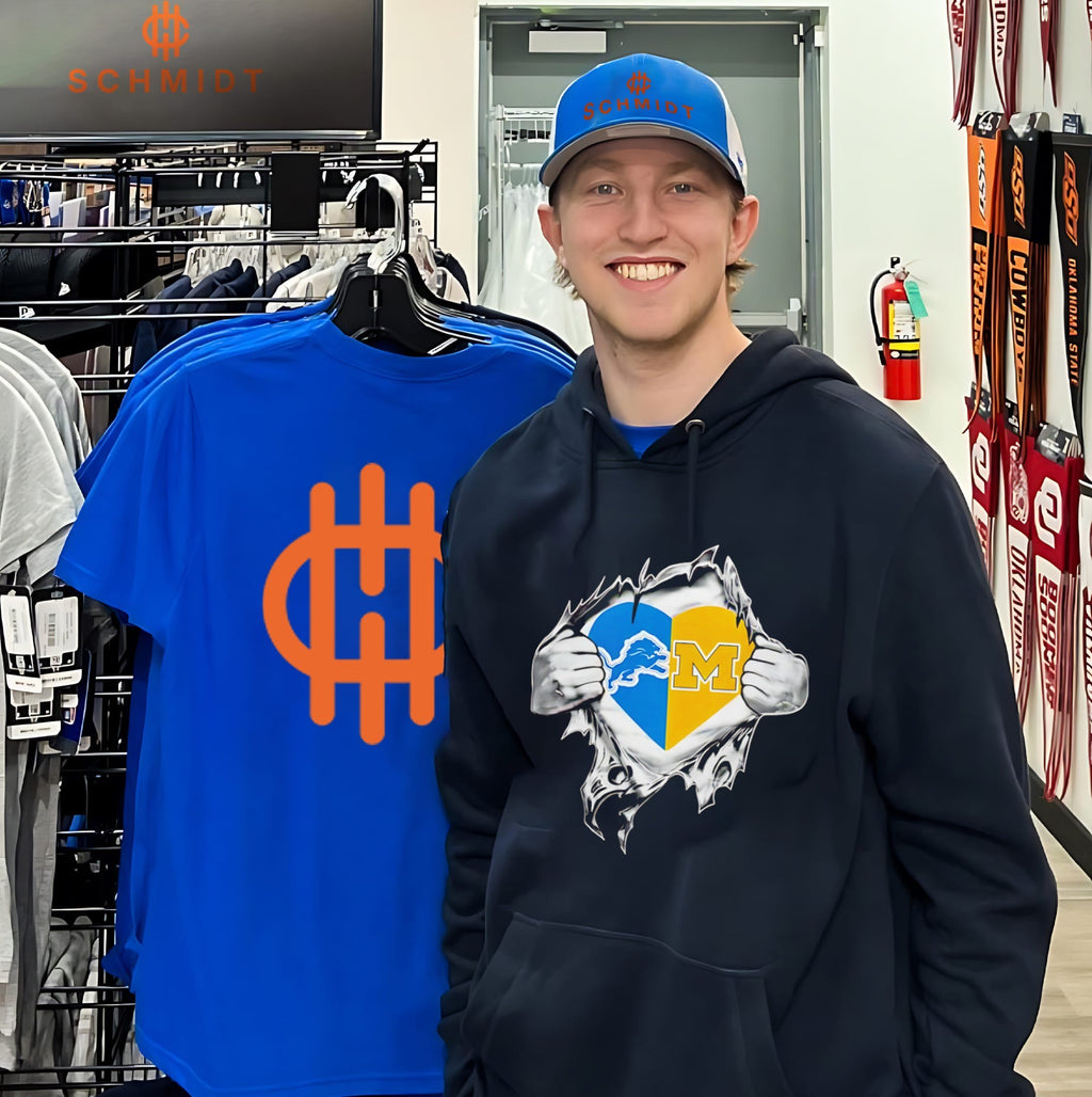 Detroit Lions and Michigan Wolverines It Is in My Heart shirt
