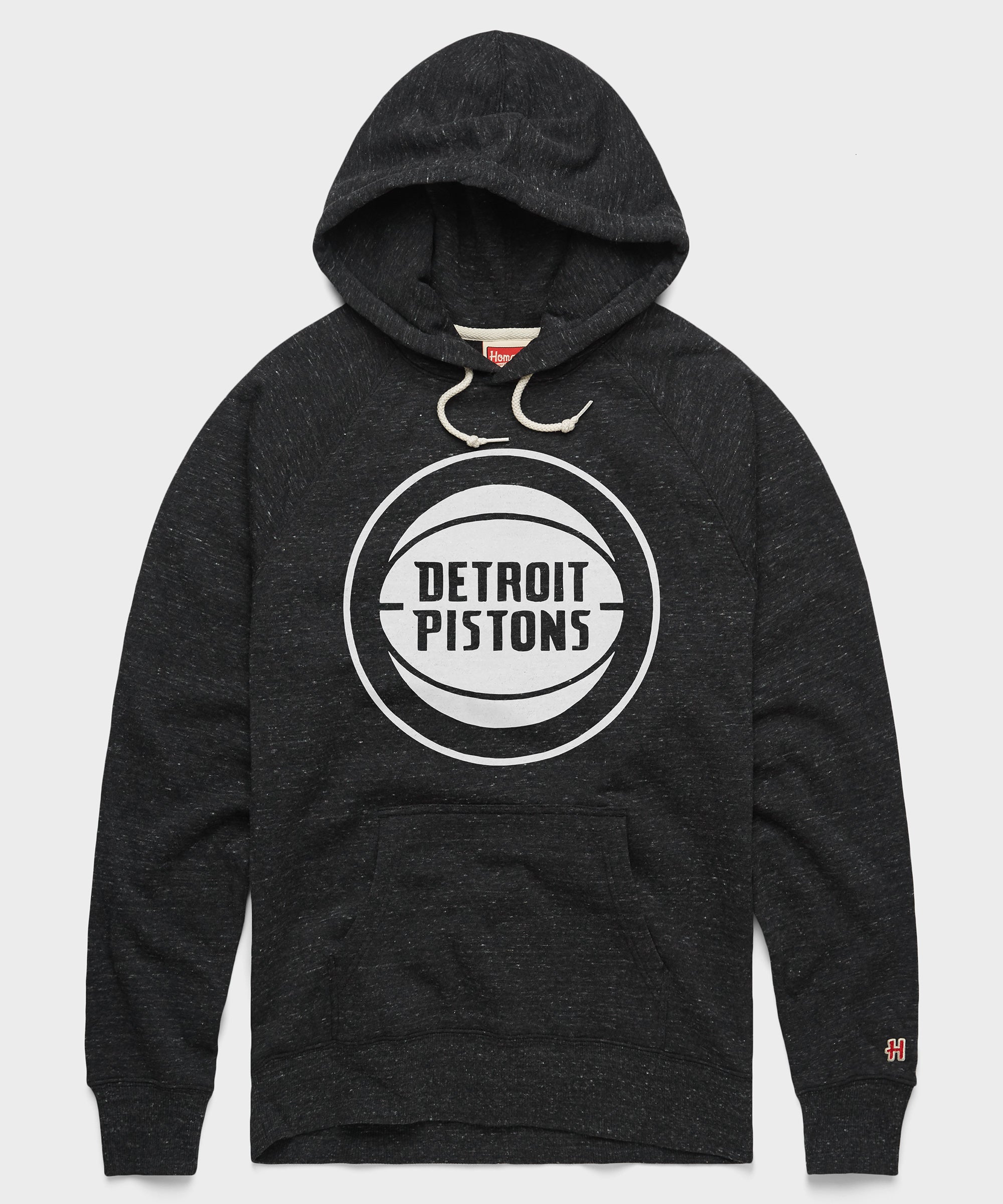 Detroit Pistons Blacktop Logo Hoodie