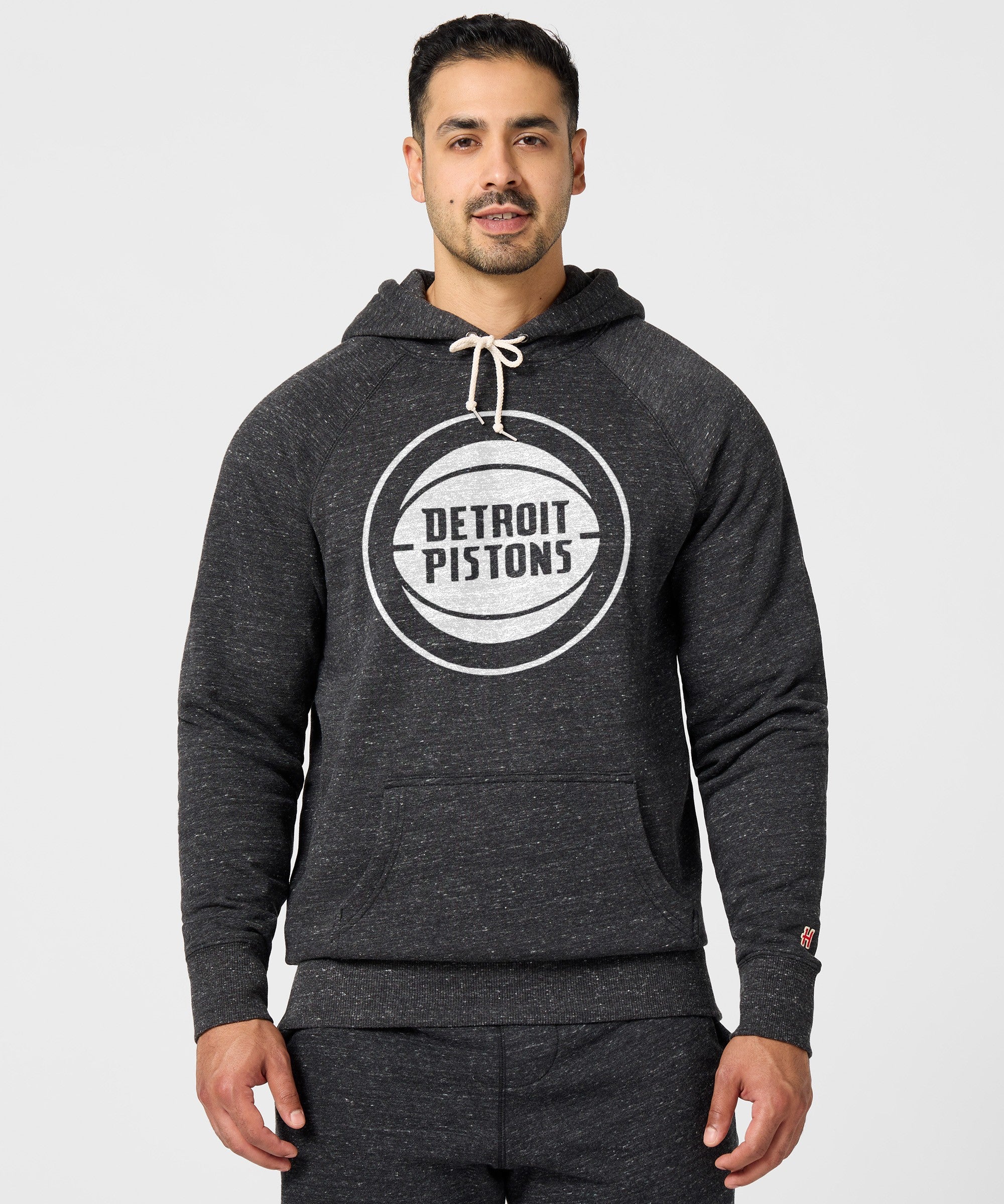 Detroit Pistons Blacktop Logo Hoodie