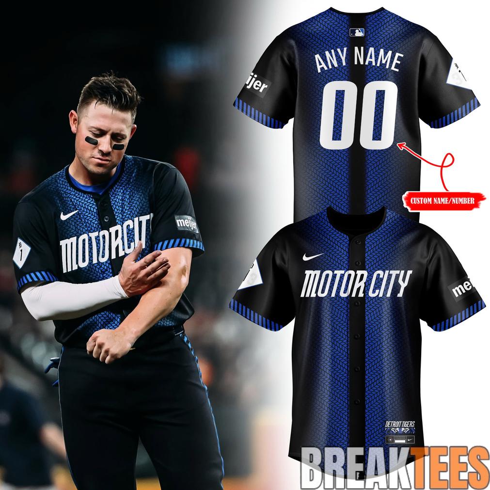 Detroit Tigers Motor City Specialty Baseball Jersey