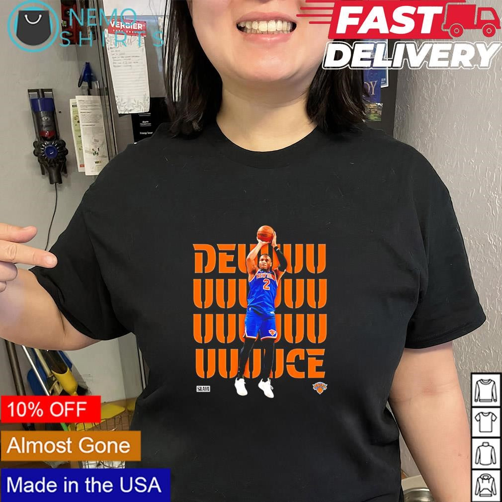 Deuce McBride New York Knicks graphic player shirt