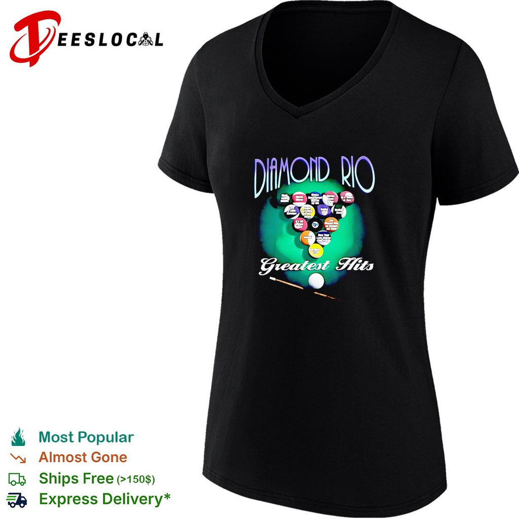 Diamond Rio greatest hits pool balls shirt
