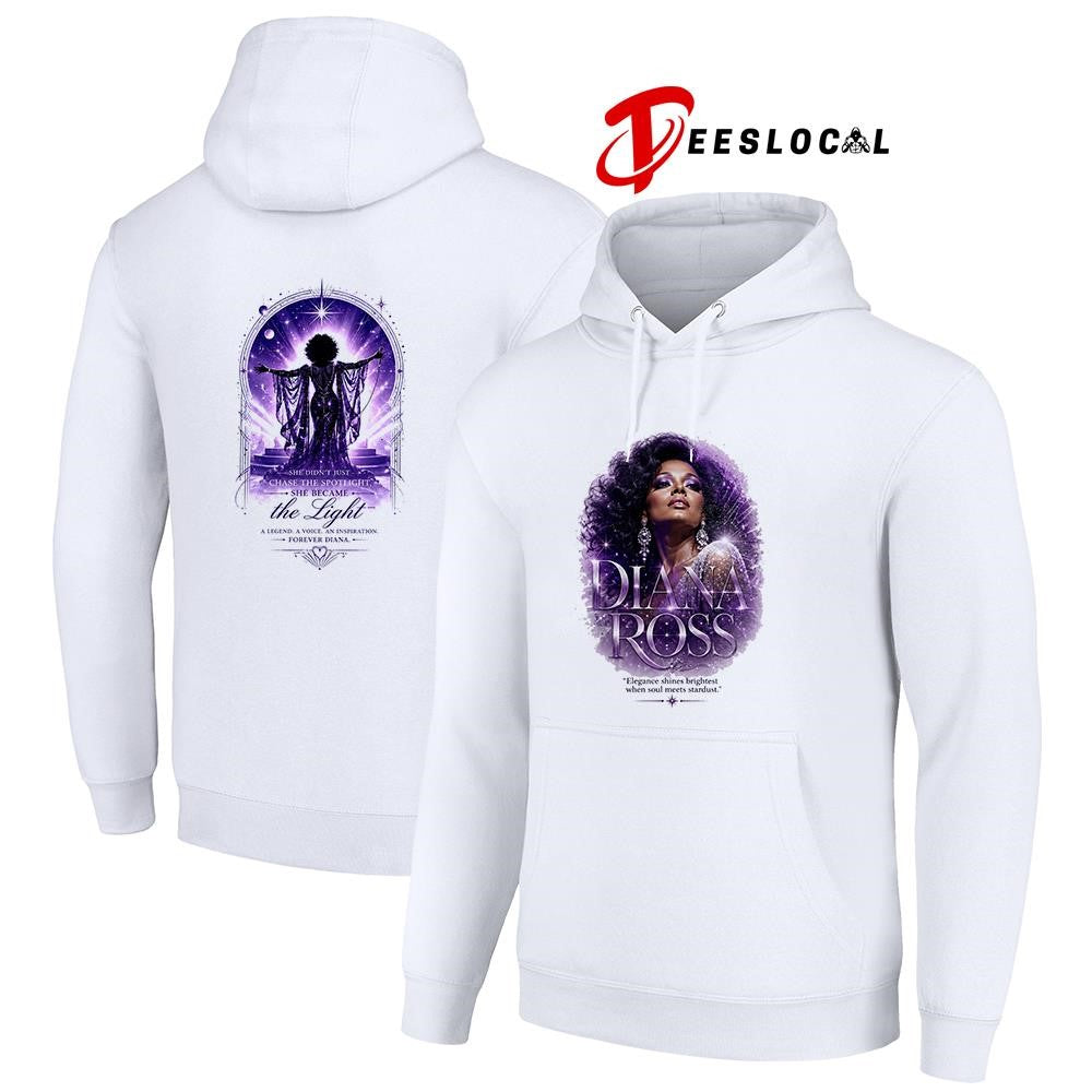 Diana Ross elegance shines brightest when soul meets stardust shirt