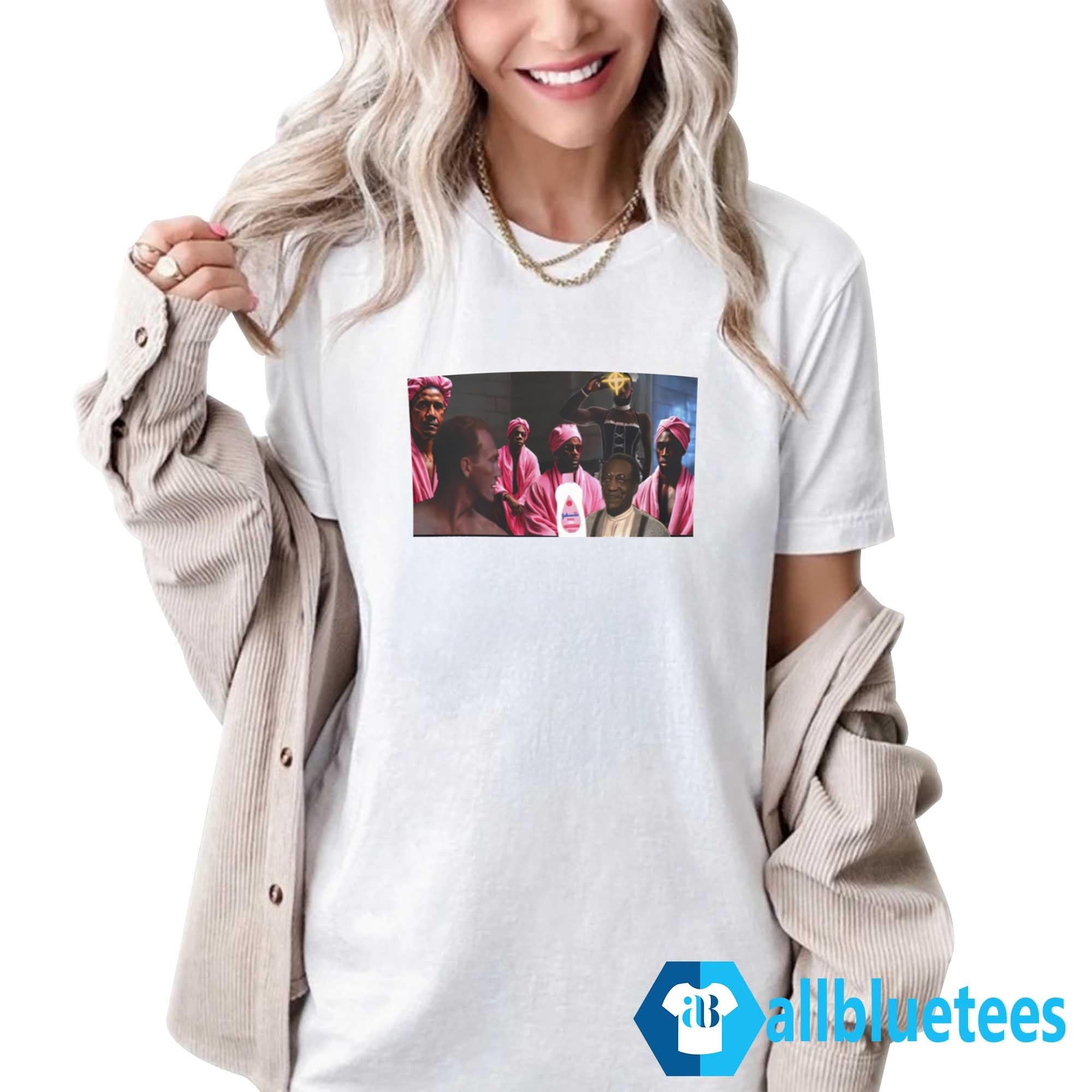 Diddy Prison Shower Party Baby Oil Shirt
