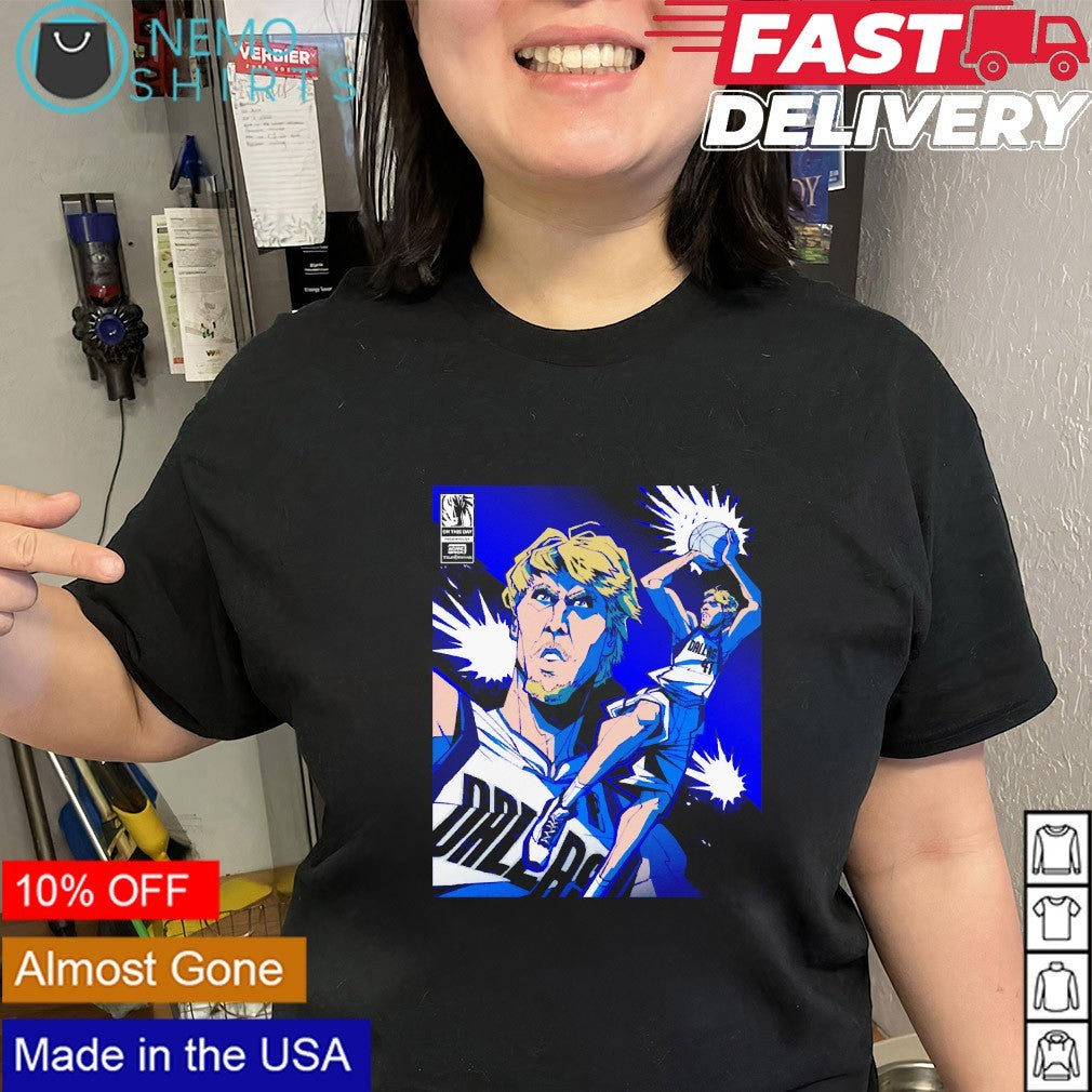 Dirk Nowitzki 41 Dallas Mavericks on this day shirt