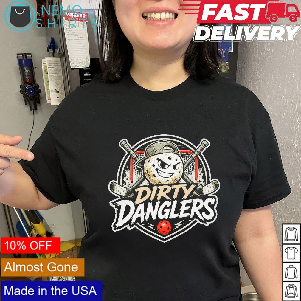 Dirty dangler hockey shirt