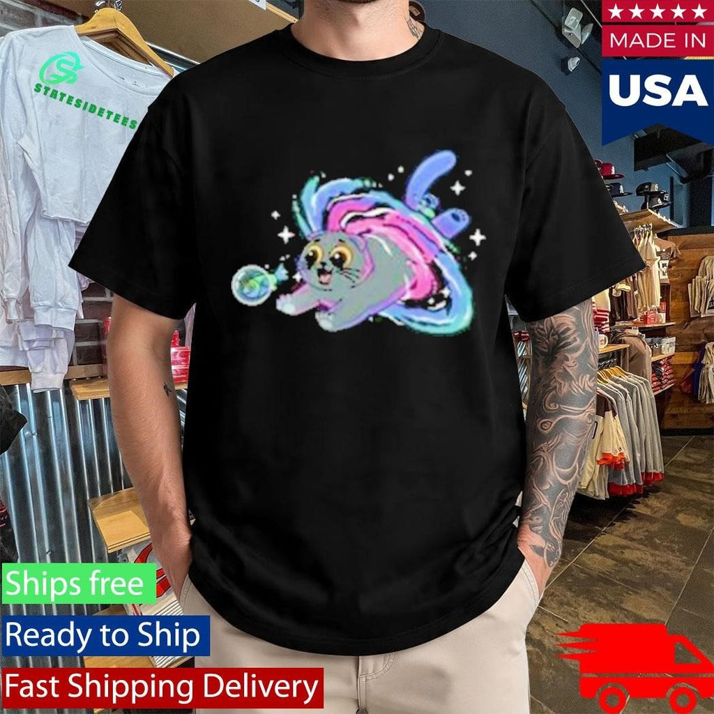Do Cats Dream Of Space Camiseta Shirt
