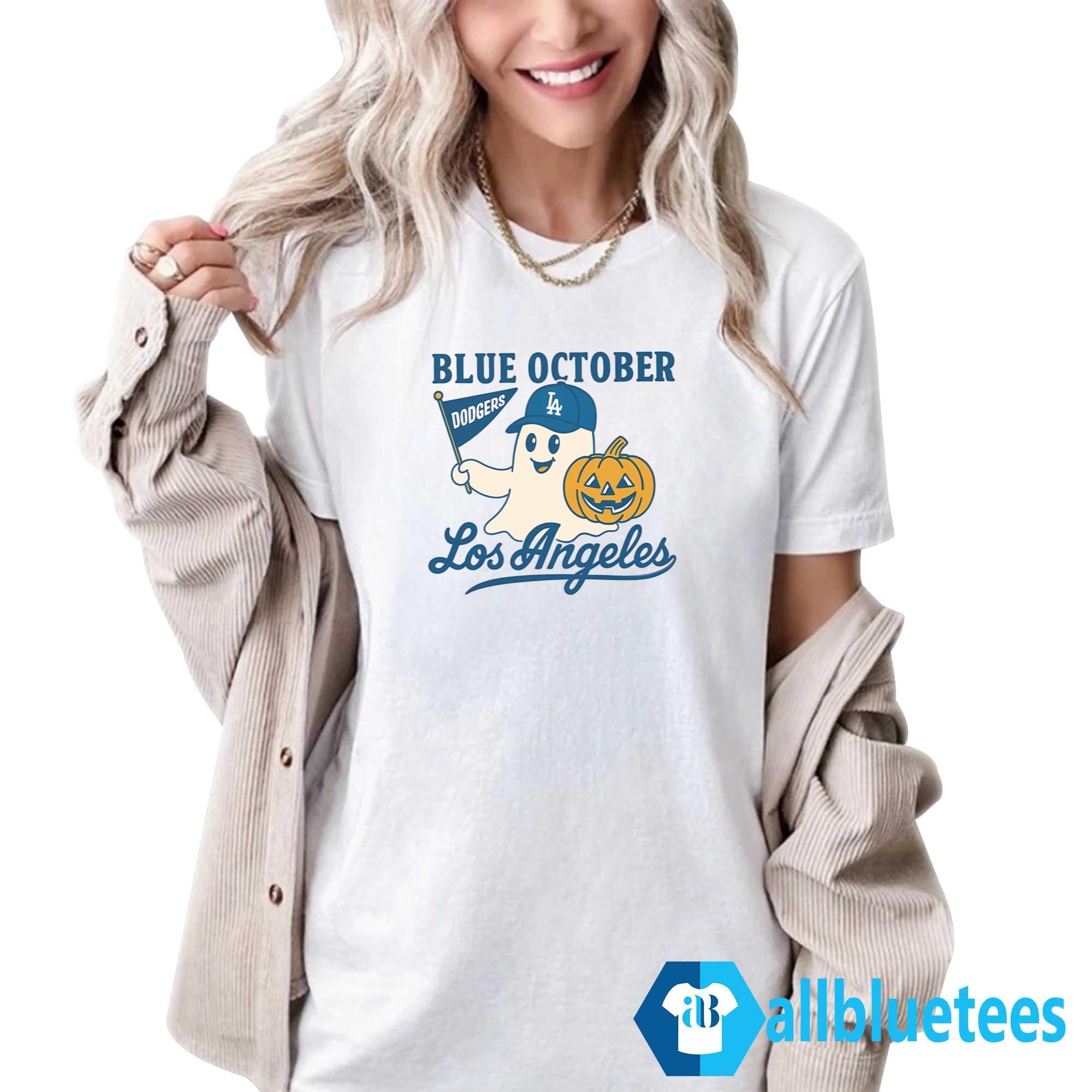 Dodgers Blue October Shirt