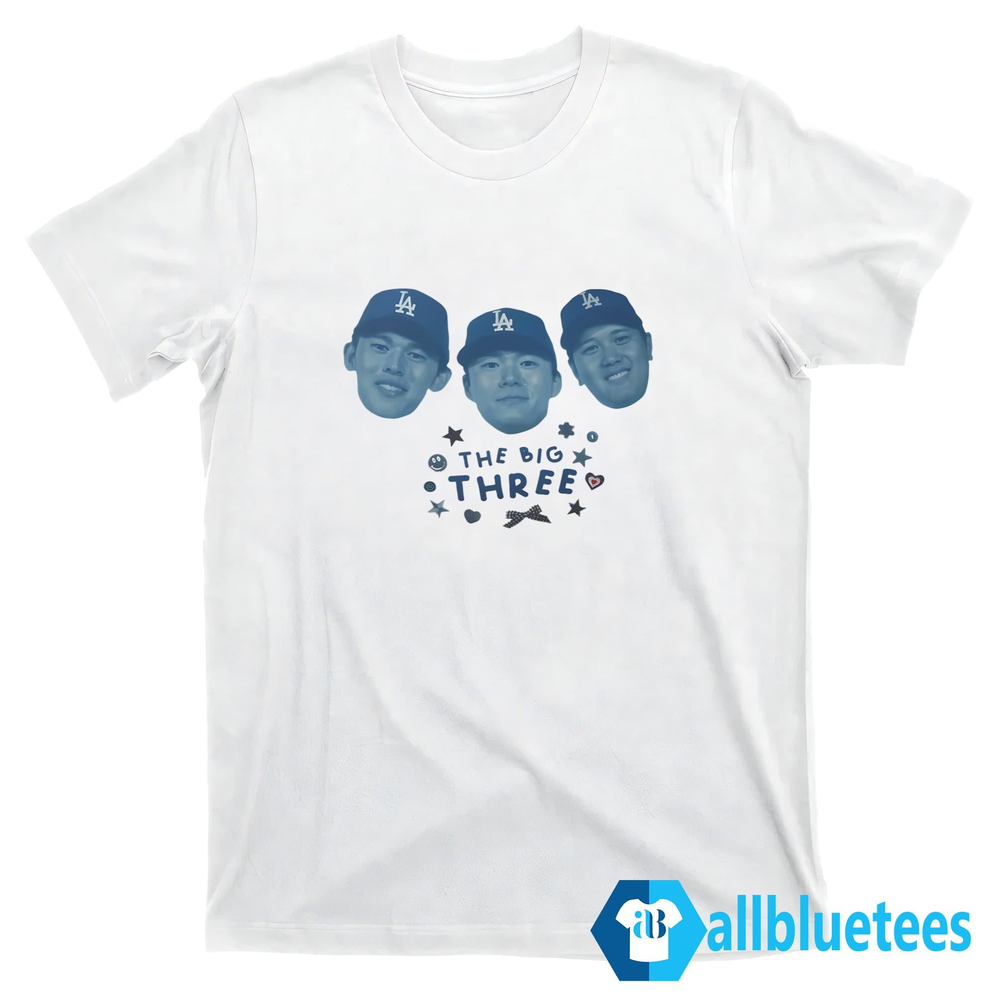 Dodgers The Big Three Shirt
