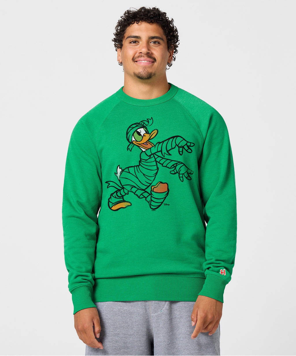 Donald Duck Halloween Mummy Crewneck