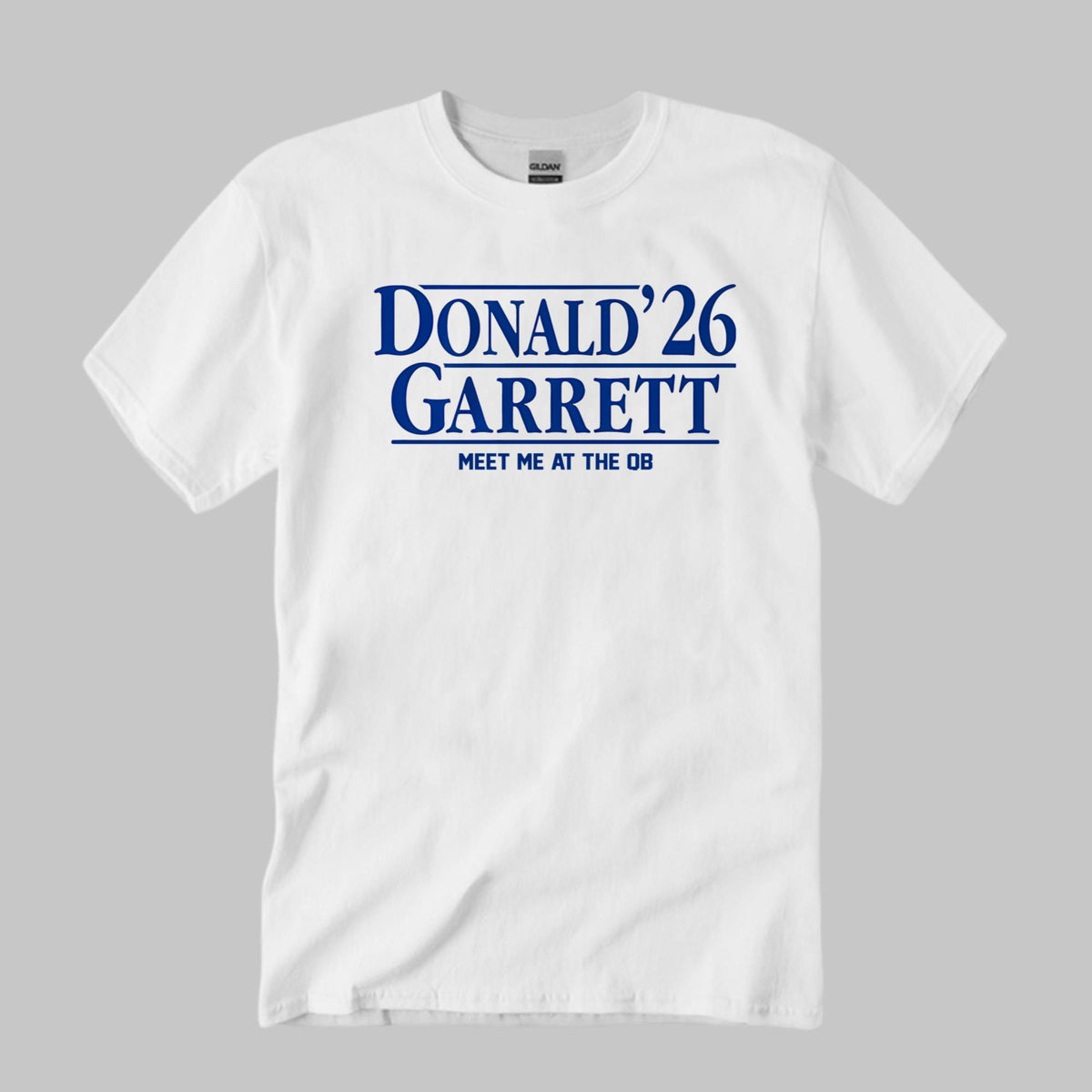 Donald Garrett 2026 Meet Me At The QB Shirt