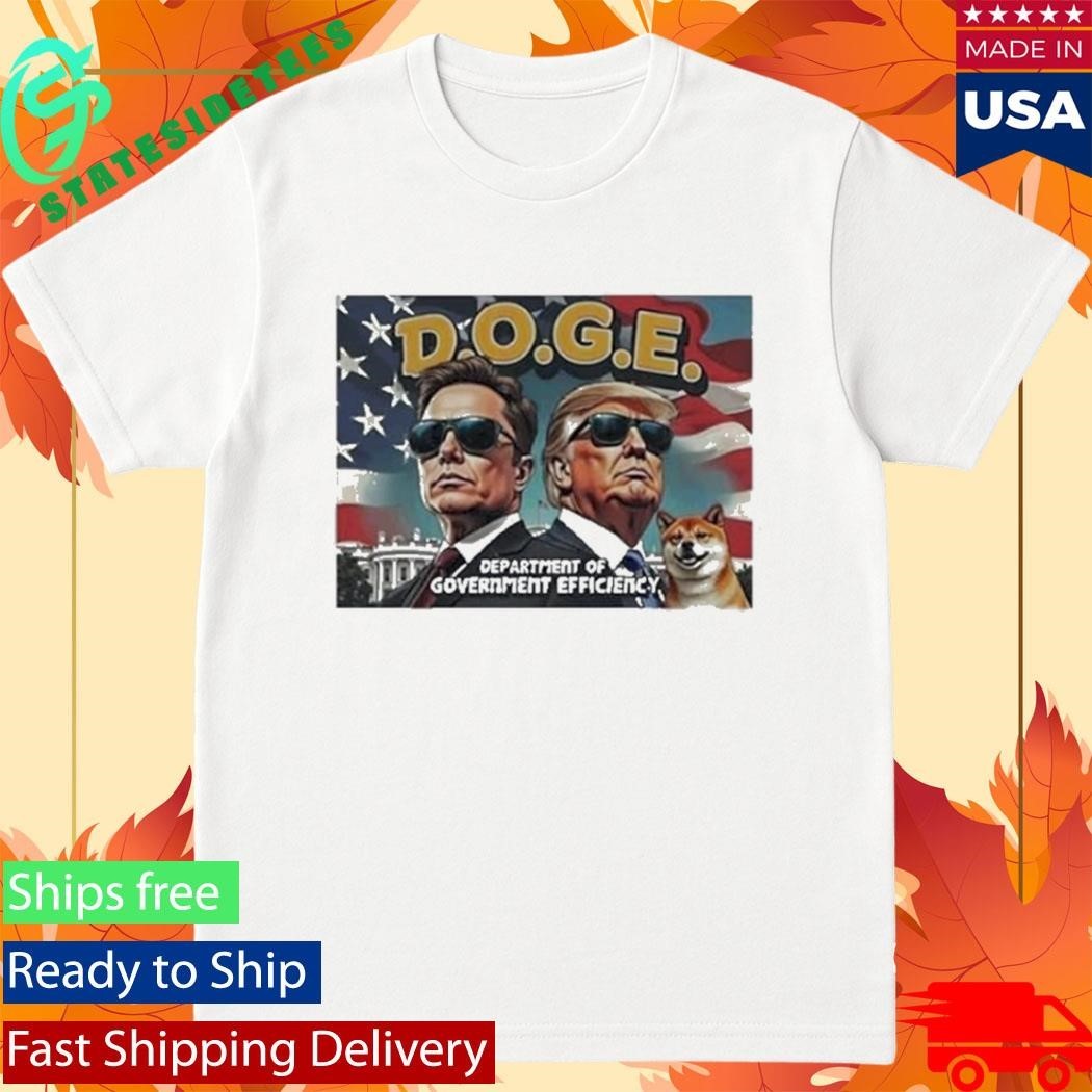 Donald Trump And Elon Musk Dogecoin Shirt