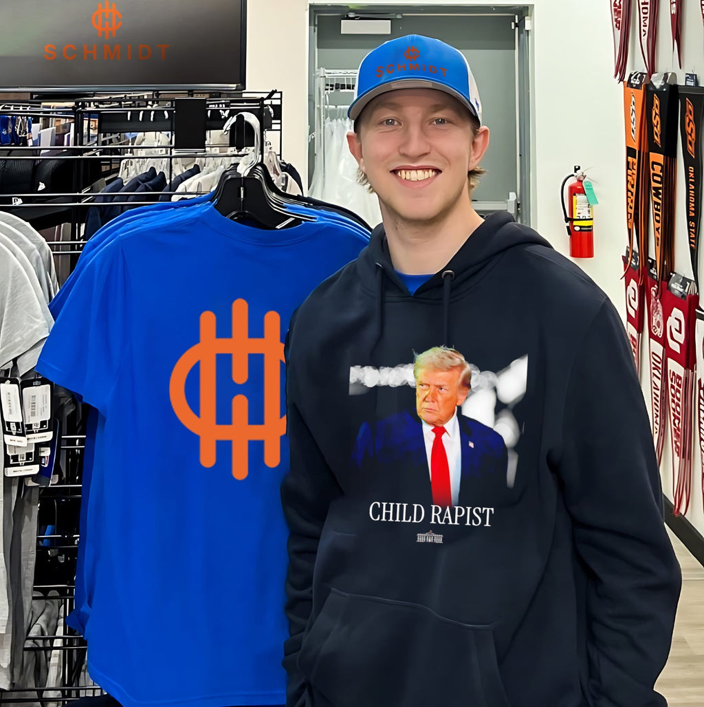 Donald Trump Child Rapist White House Political Satire shirt