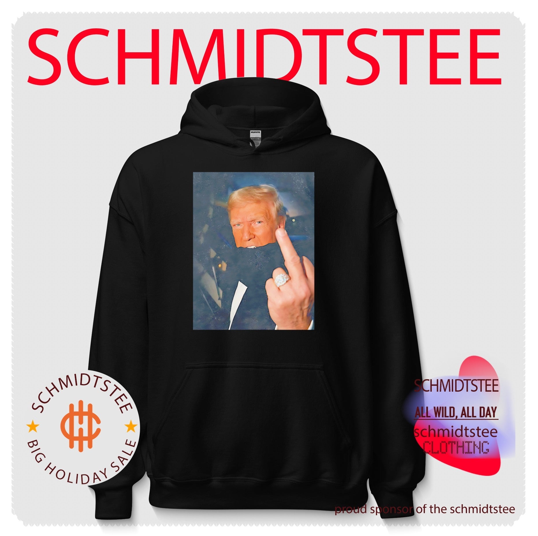 Donald Trump middle finger shirt