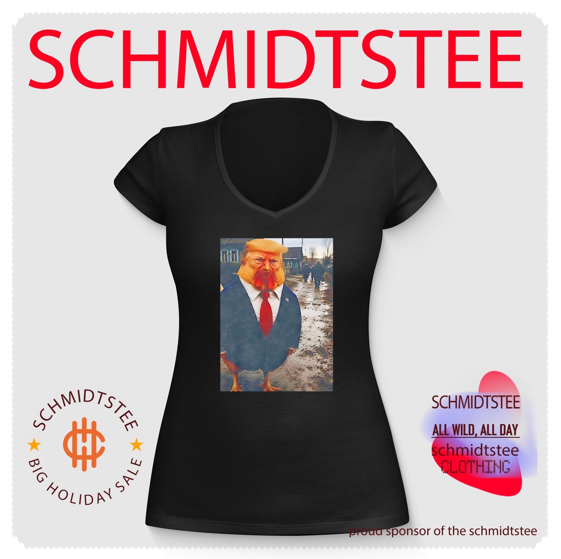 Donald Trump the rooster that’s wearing suit funny shirt