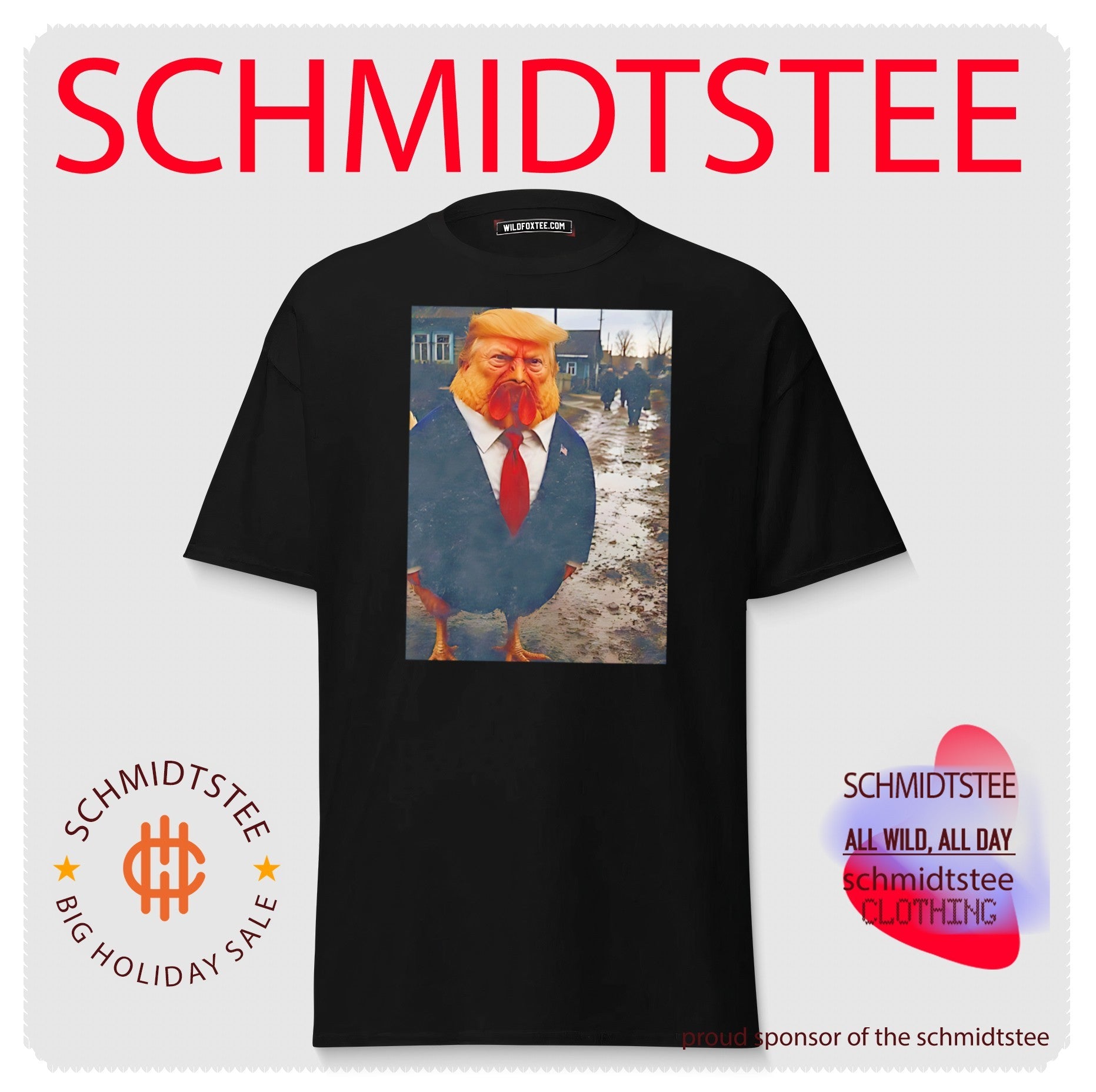 Donald Trump the rooster that’s wearing suit funny shirt