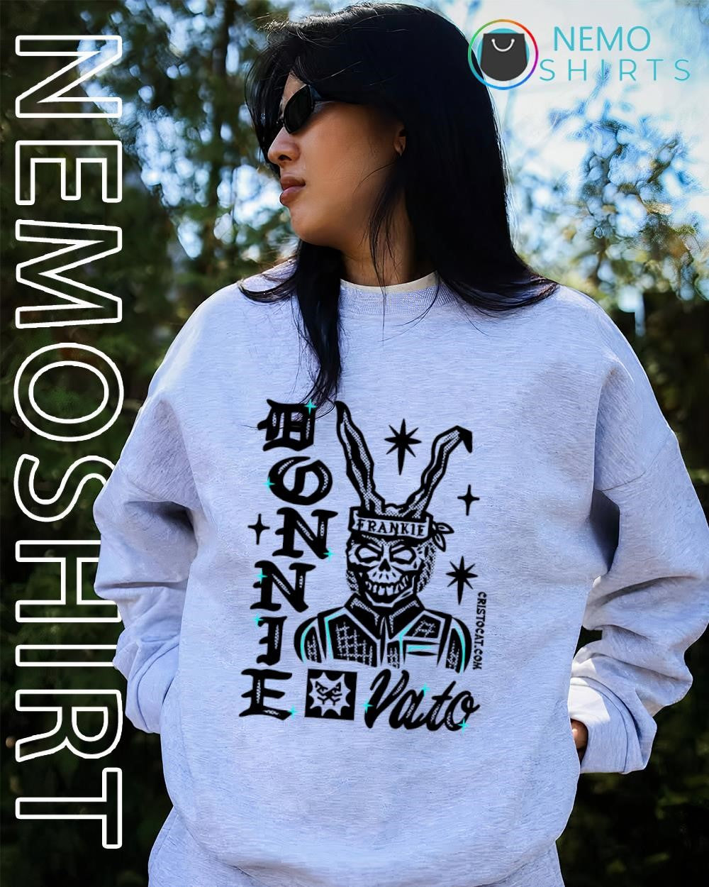 Donnie Darko Vato Frankie rabit skull shirt