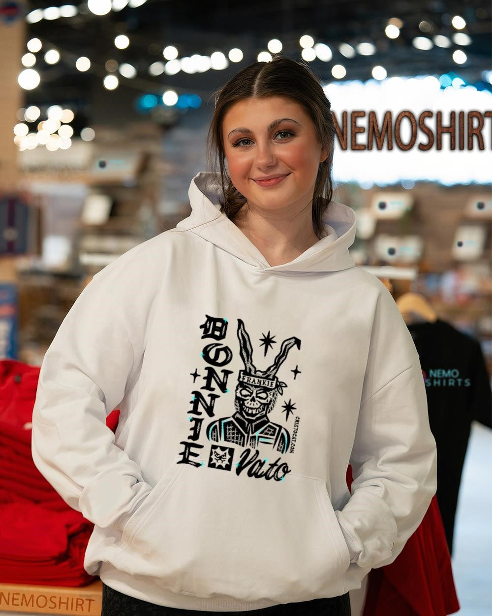 Donnie Darko Vato Frankie rabit skull shirt