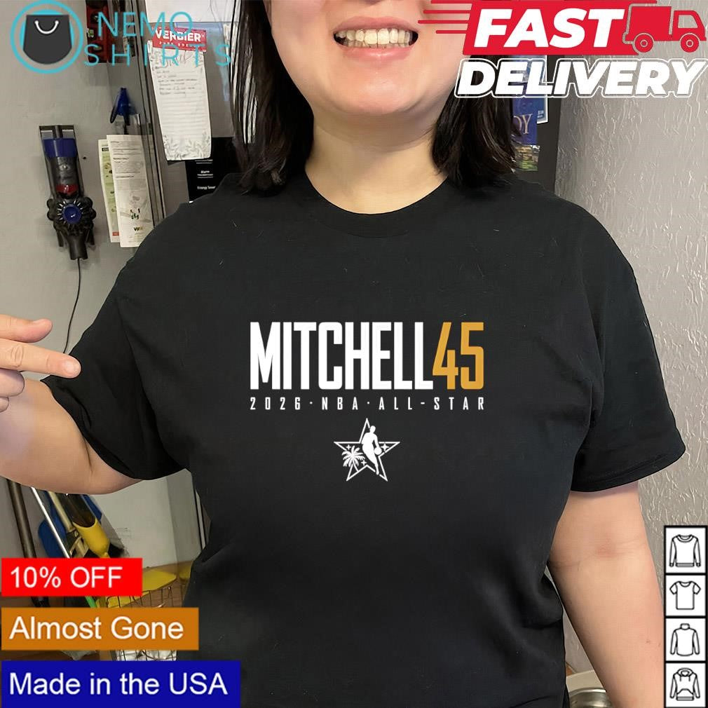 Donovan Mitchell 45 Cleveland Cavaliers 2026 NBA All-Star shirt