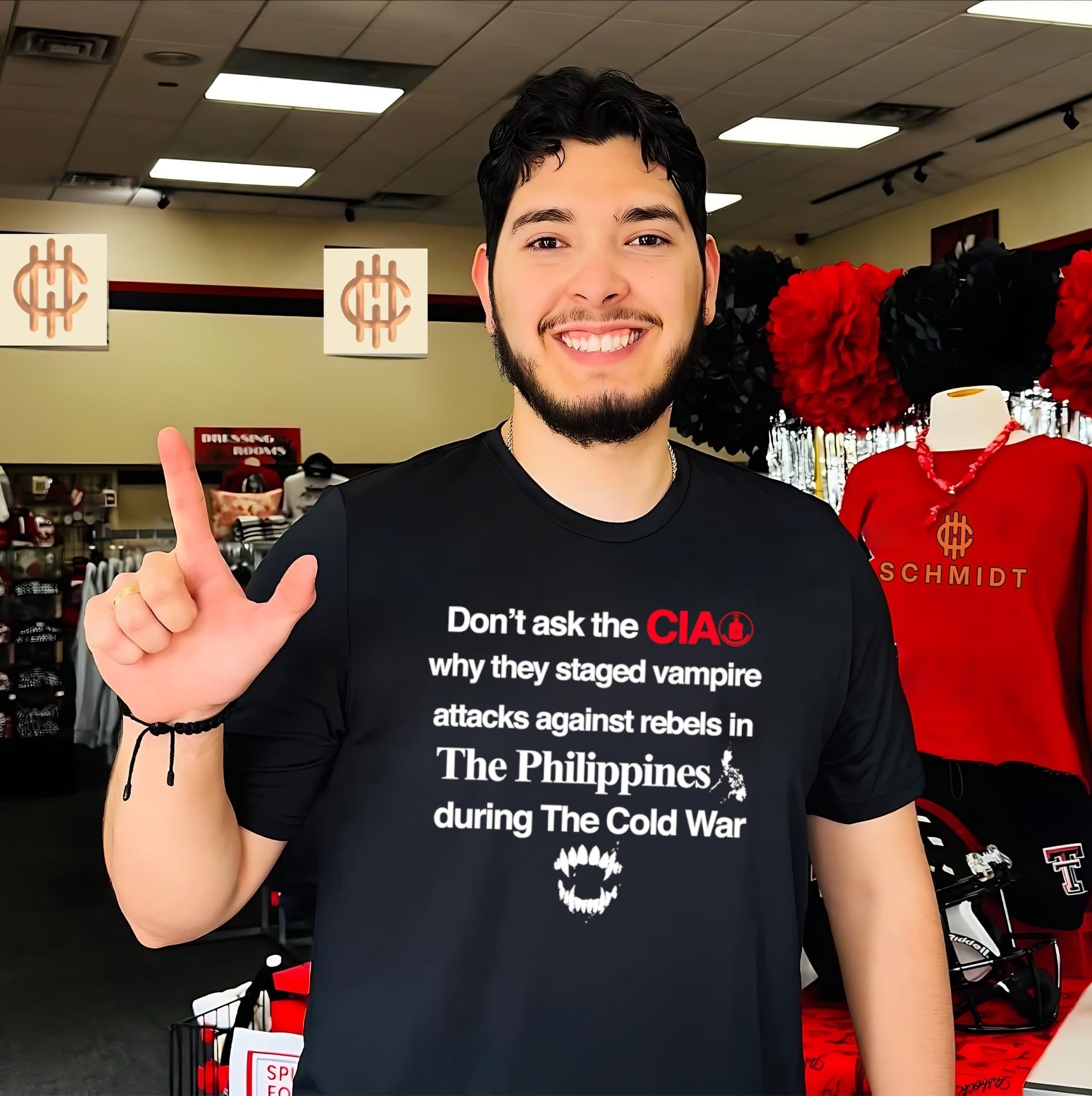 Don’t ask the CIA why they staged vampire The Philippines during the Cold War shirt