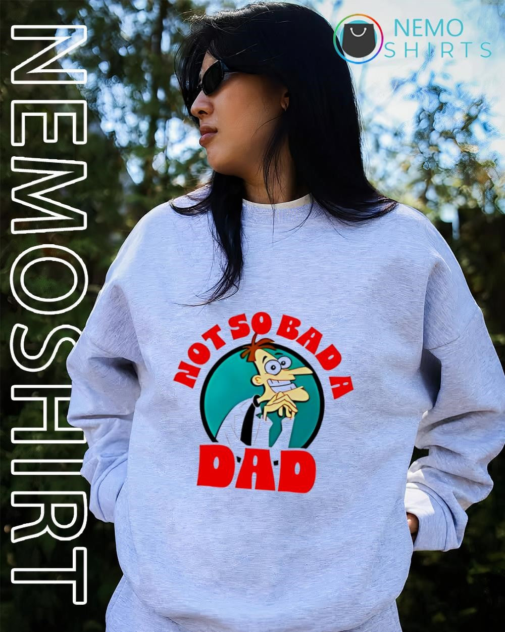 Dr. Doofenshmirtz not so bad a dad shirt