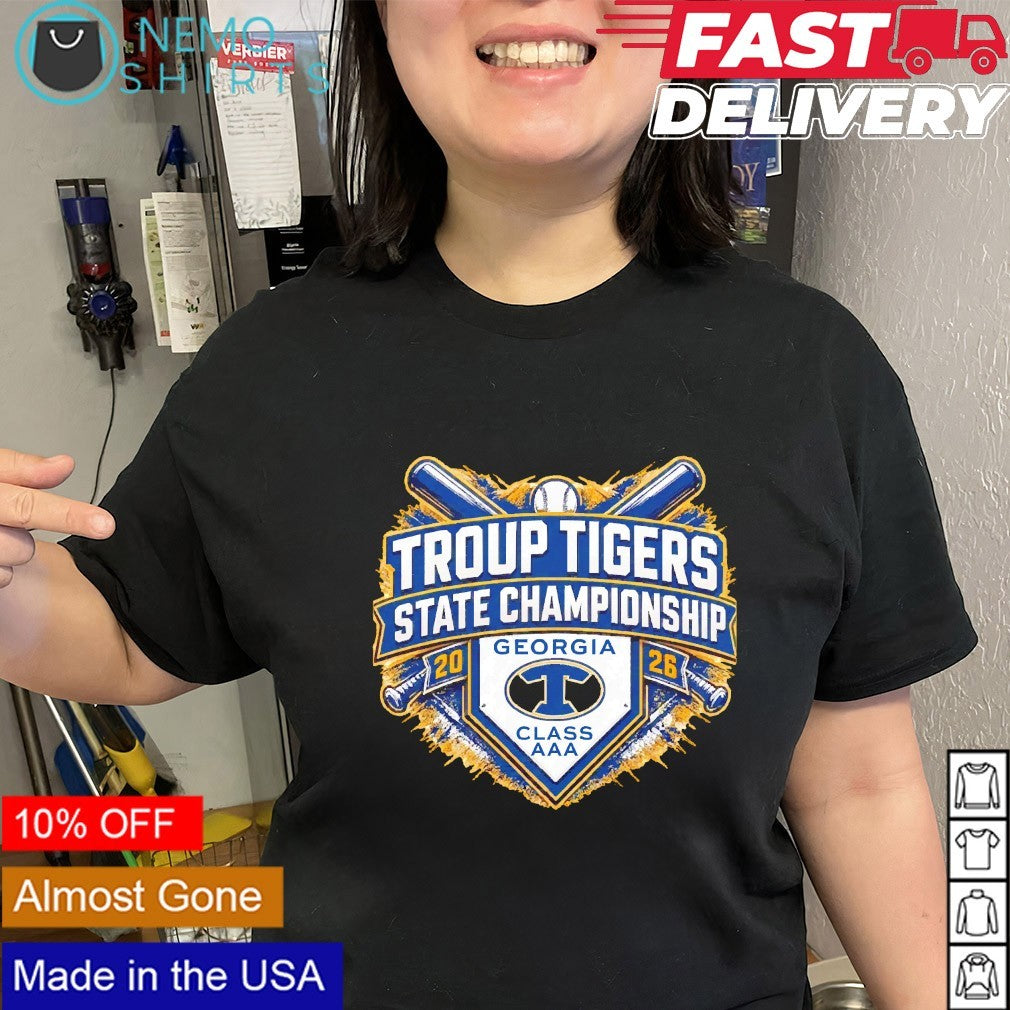 Troup Tigers state championship 2026 Georgia Class AAA shirt