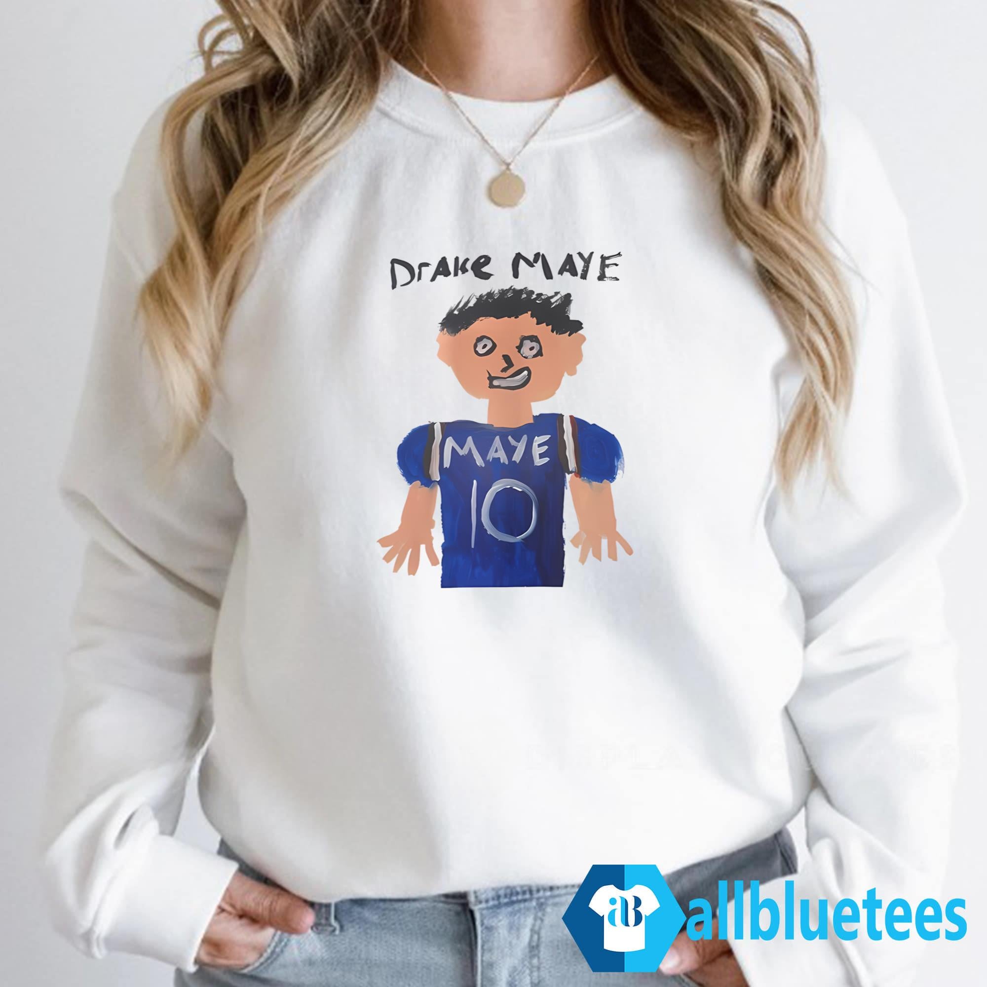 Drake Maye Paint Shirt