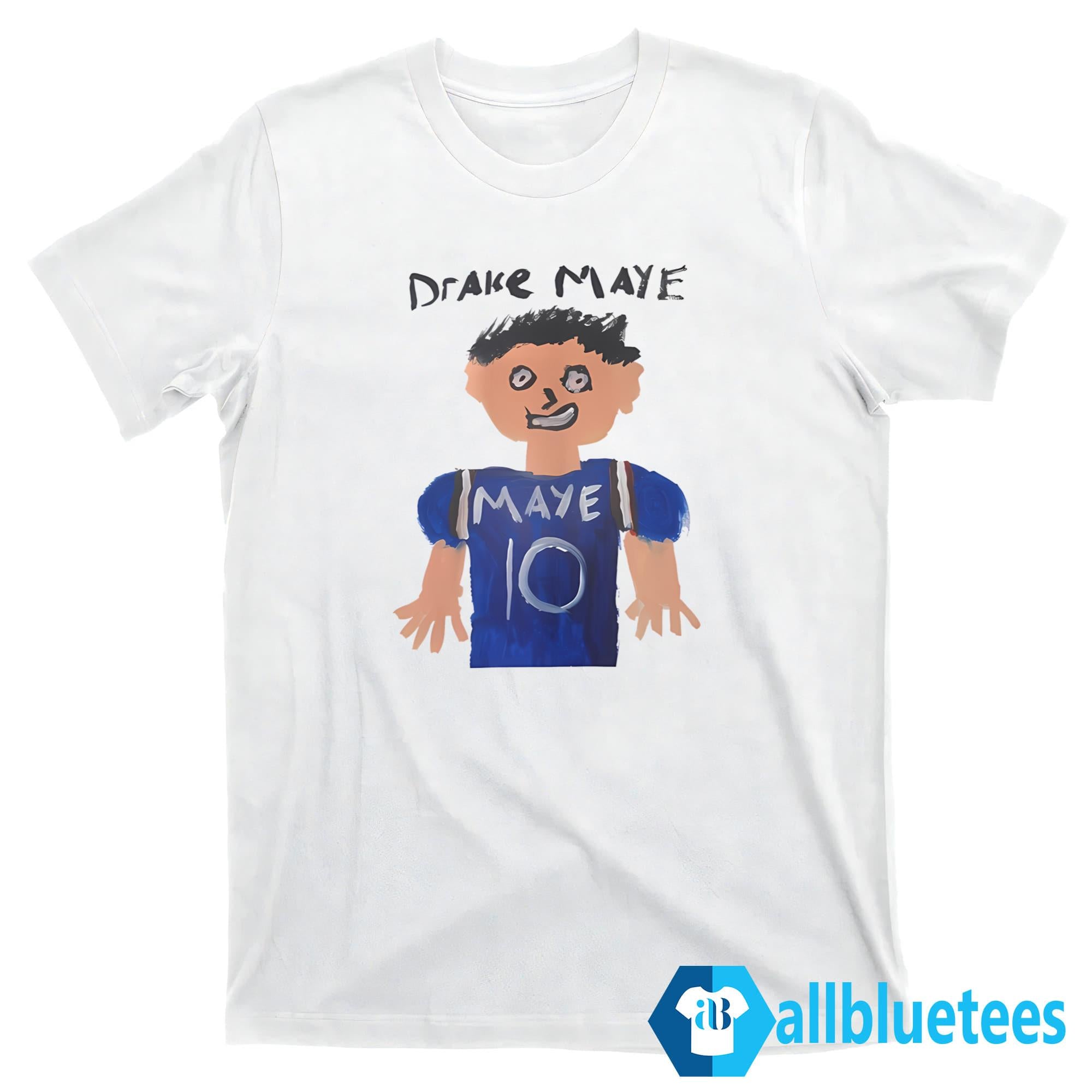 Drake Maye Paint Shirt