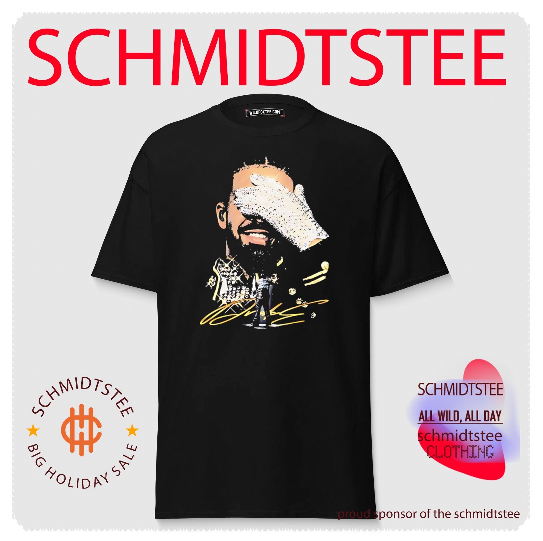 Drake featuring Iceman signature shirt