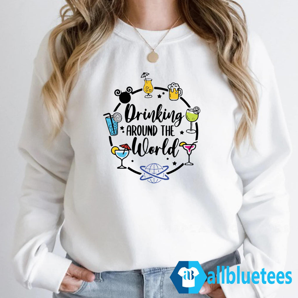 Drinking Around The World Epcot Shirt