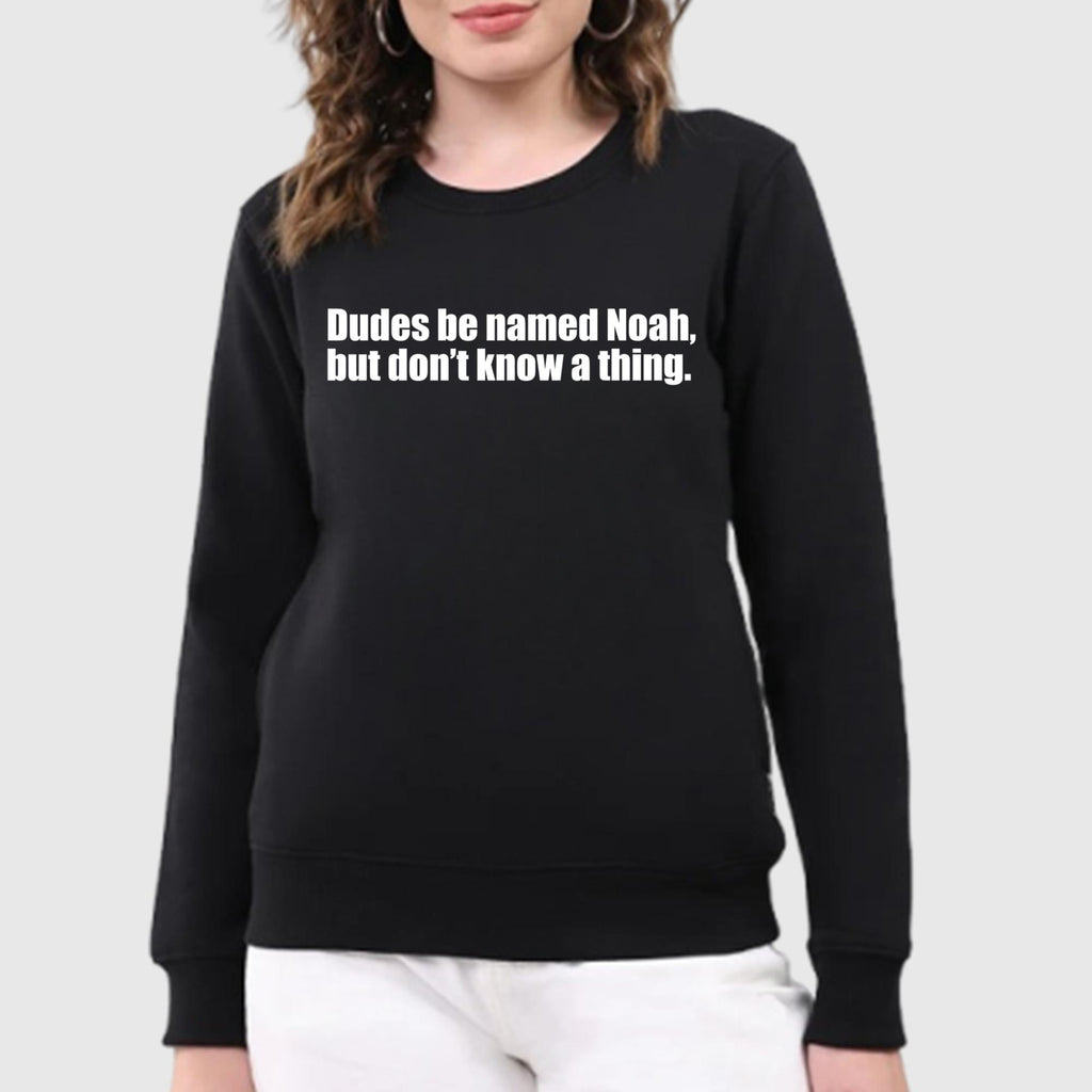 Dudes Be Named Noah But Don’t Know A Thing Shirt
