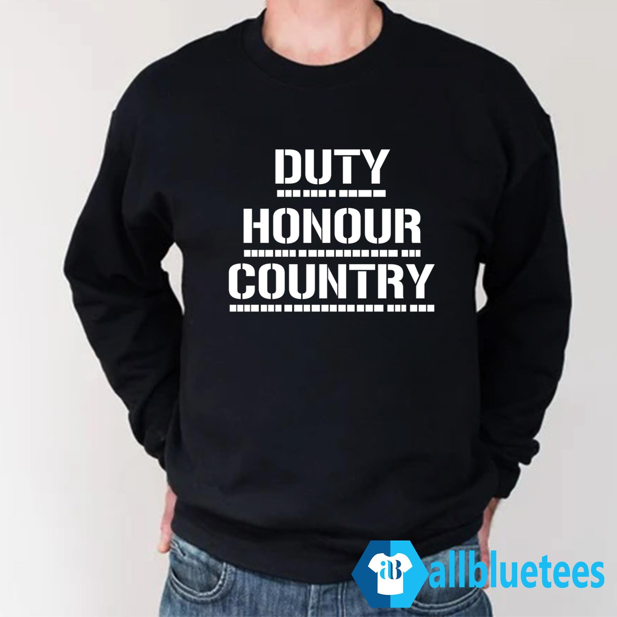 Duty Honour Country Shirt