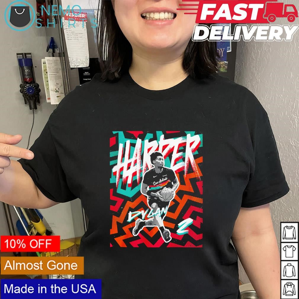 Dylan Harper Fiesta San Antonio Spurs 2 graphic shirt
