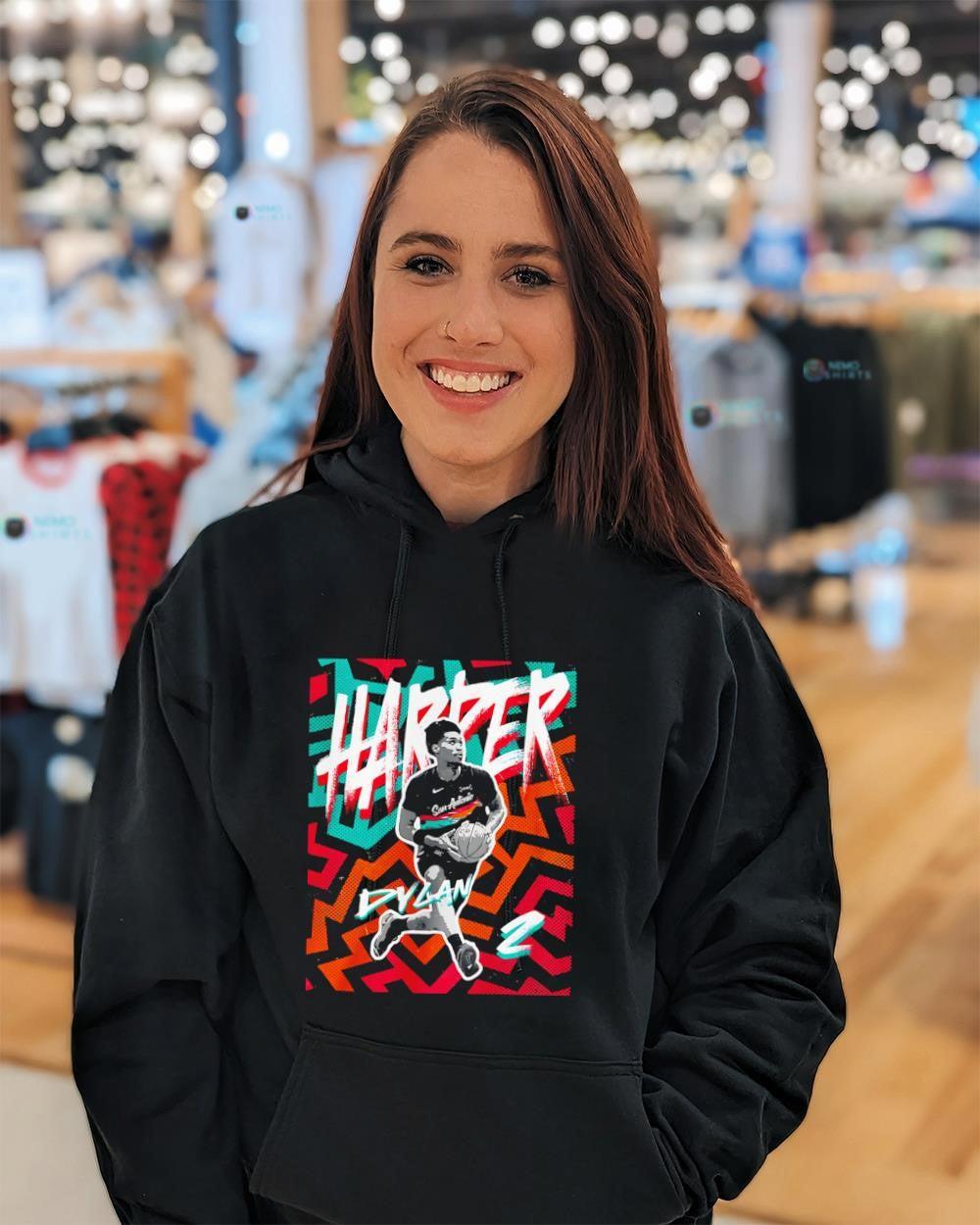Dylan Harper Fiesta San Antonio Spurs 2 graphic shirt