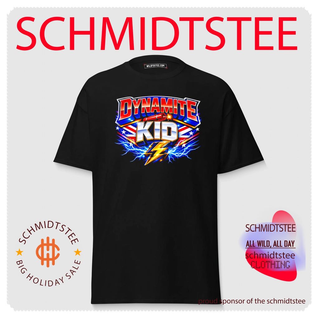 Dynamite Kid logo graphic shirt