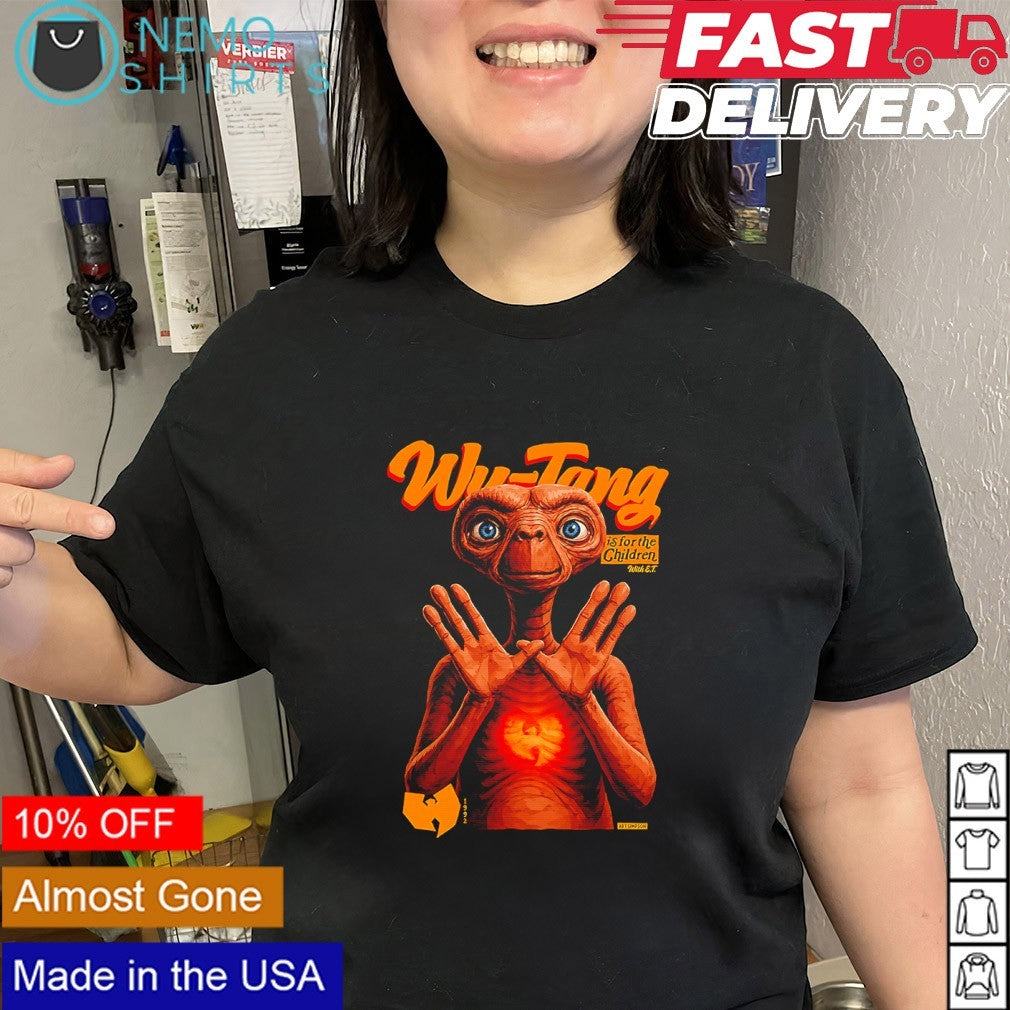 E.T. the Extra-Terrestrial Wu-Tang is for the Children shirt
