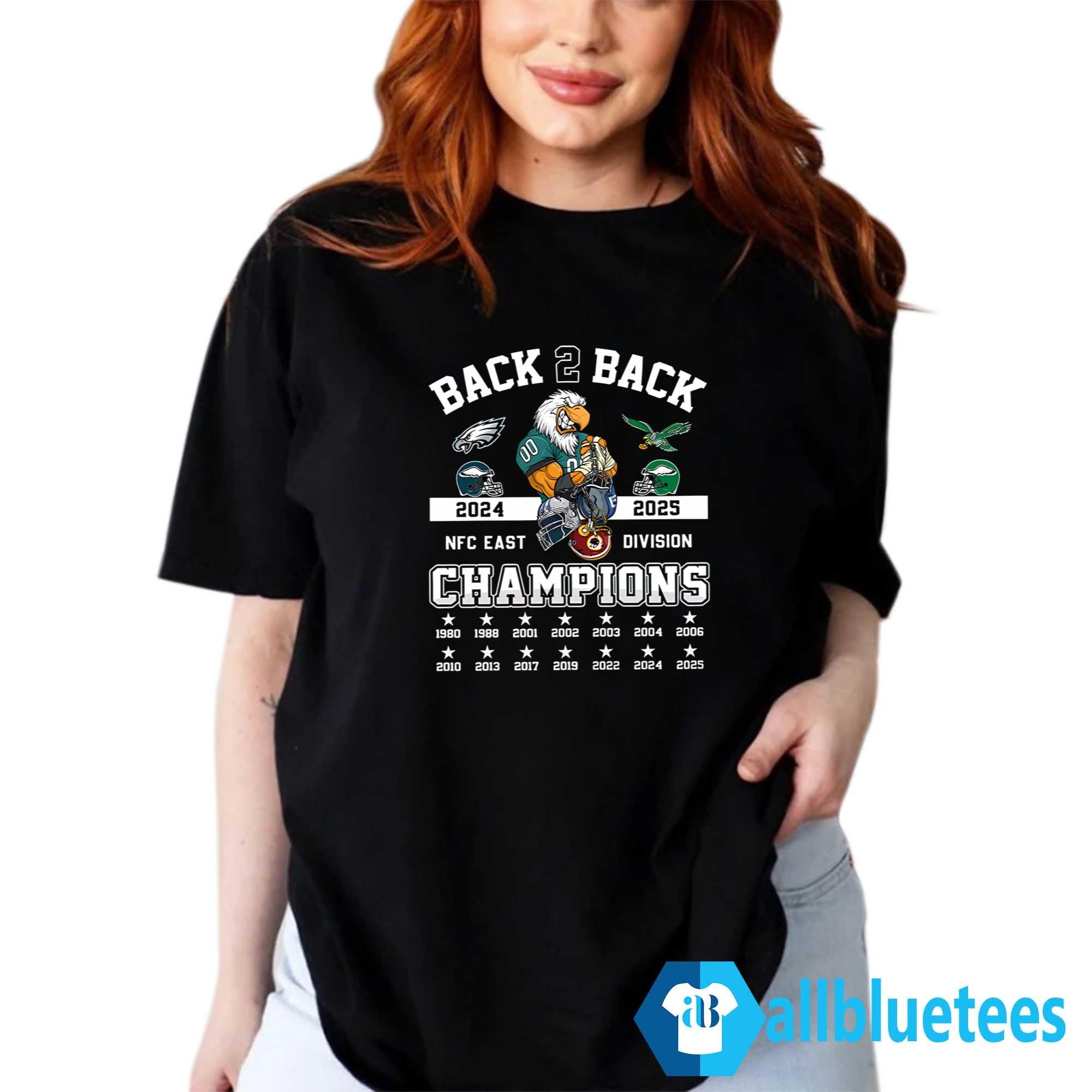 Eagles Back To Back East Champions Shirt