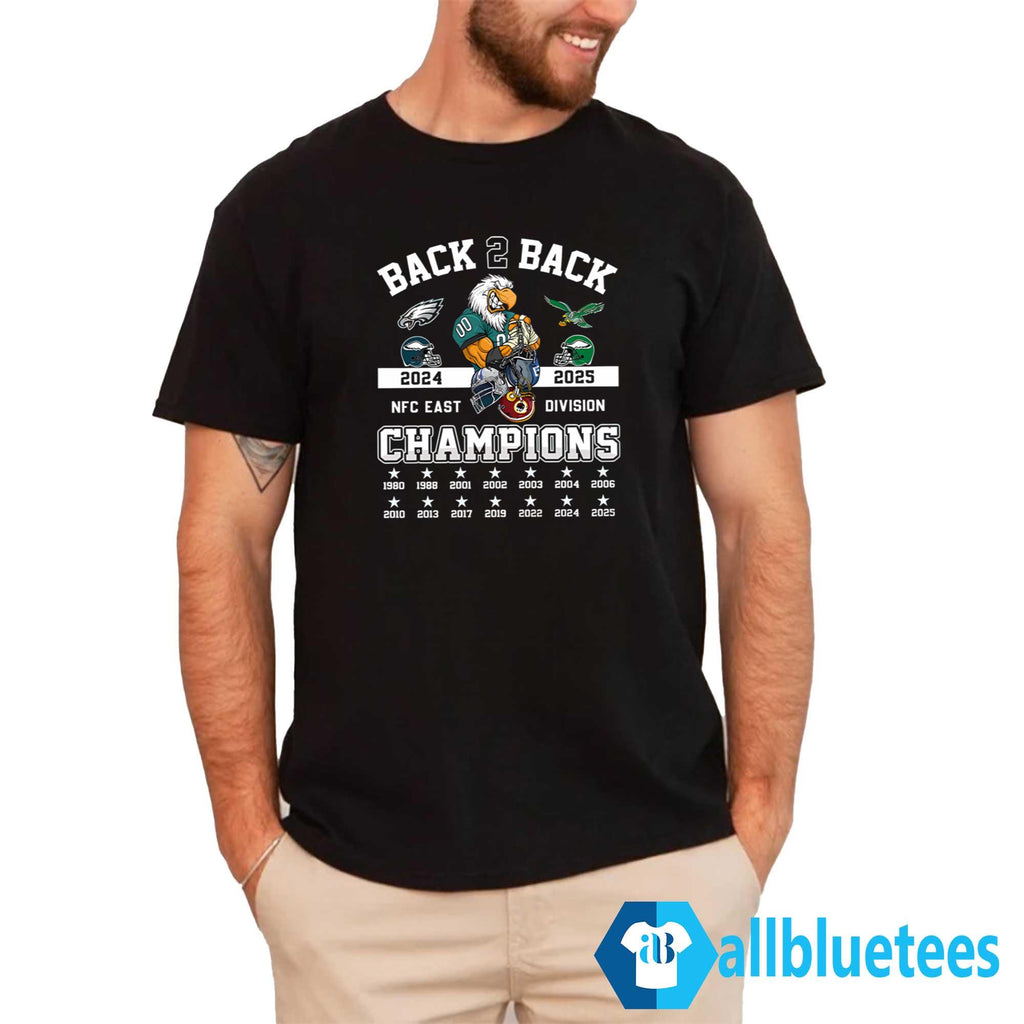 Eagles Back To Back East Champions Shirt